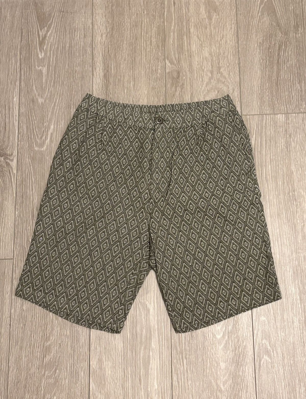 Stussy Bryan Diamond Shorts Size US 30 / EU 46 - 1 Thumbnail