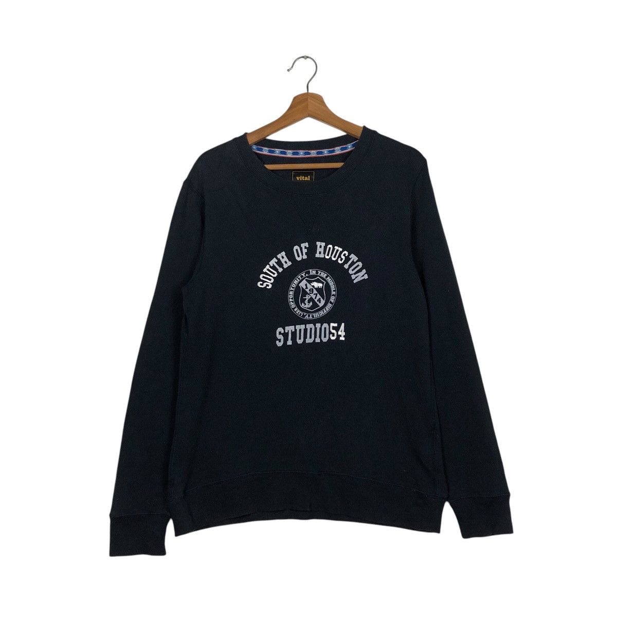Japanese Brand 📌South of Houston Sweatshirt Big Logo Issey Miyake Size US M / EU 48-50 / 2 - 2 Thumbnail