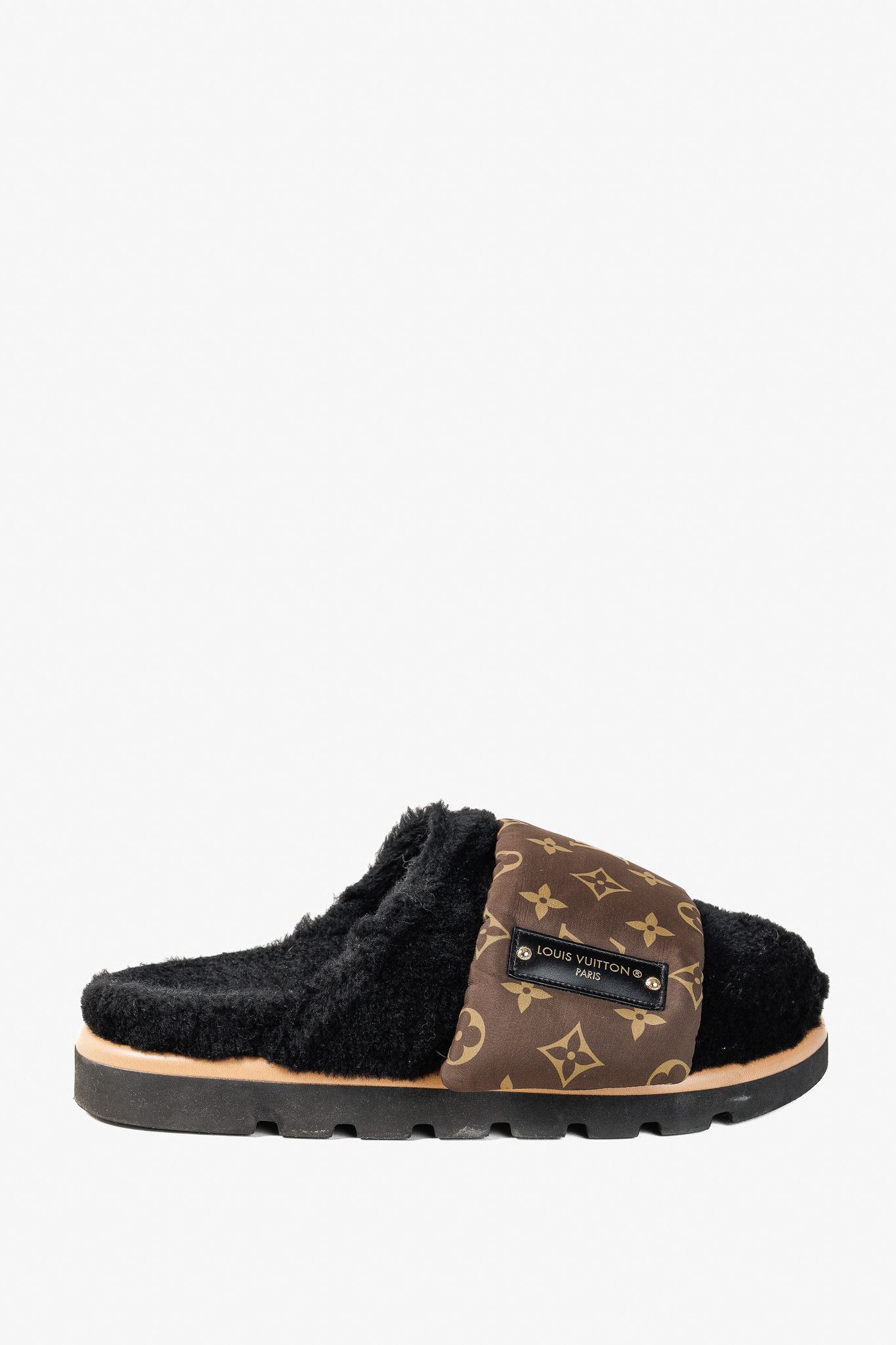 Louis Vuitton Louis Vuitton 2022 Pool Pillow Comfort Shearling Mules Size US 8.5 / EU 41-42 - 1 Thumbnail