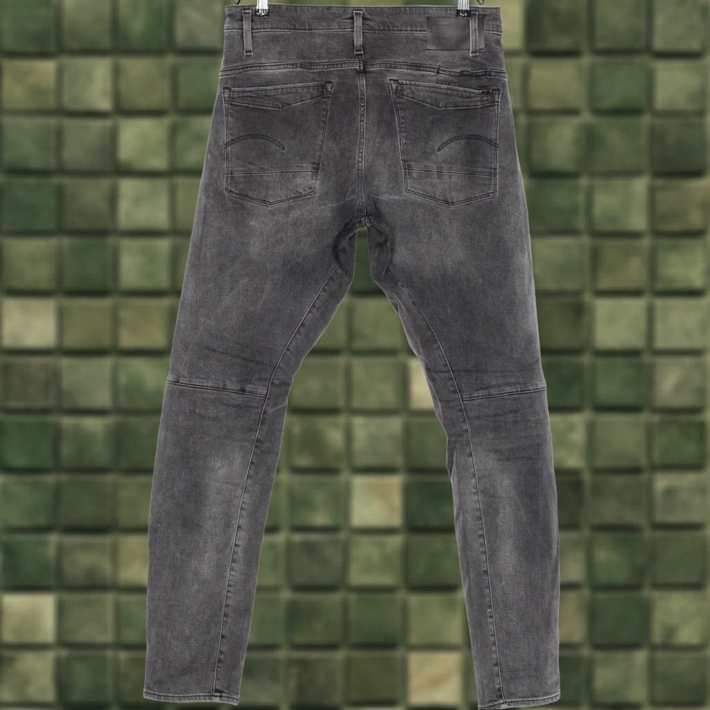 G-Star G-STAR SCUTAR 3D SLIM TAPERED Stretch Jeans Men 32/34 Grey DZ6879 Denim Cotton Elastane 5-Pocket Signature Logo Jeans Mens Size US 32 / EU 48 - 1 Thumbnail