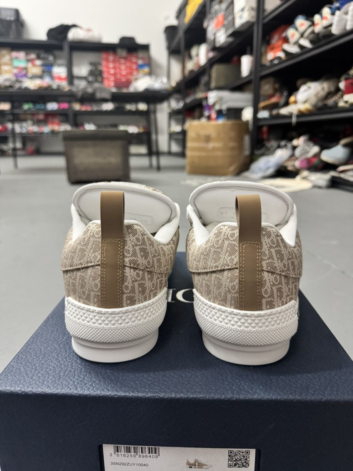 Dior Dior B23 Skater Low Top Beige Dior Oblique Jacquard Size US 7.5 / EU 40-41 - 6 Thumbnail