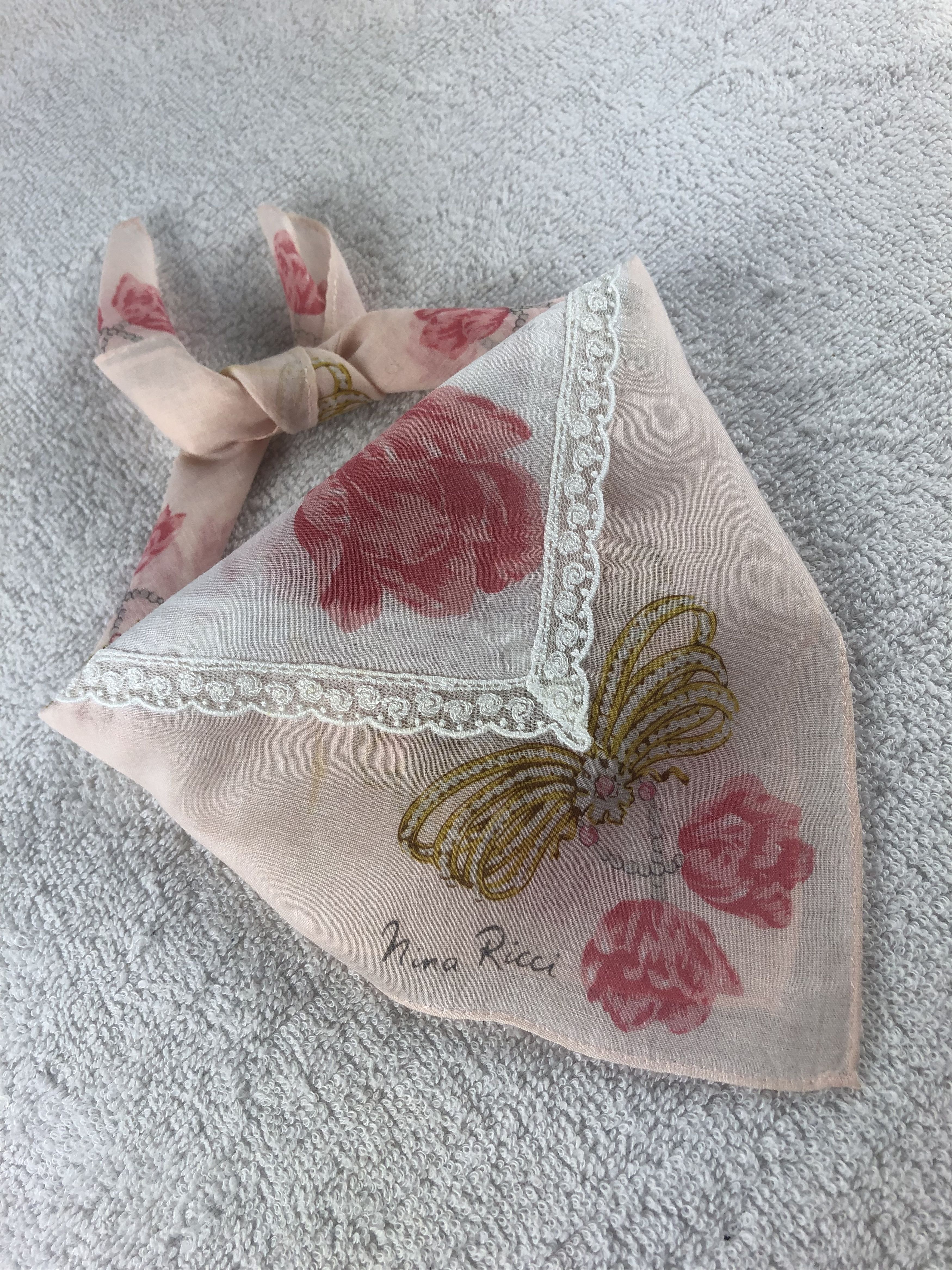 Nina Ricci Nina Ricci Handkerchief / Bandana / Neckerchief Size ONE SIZE - 2 Thumbnail