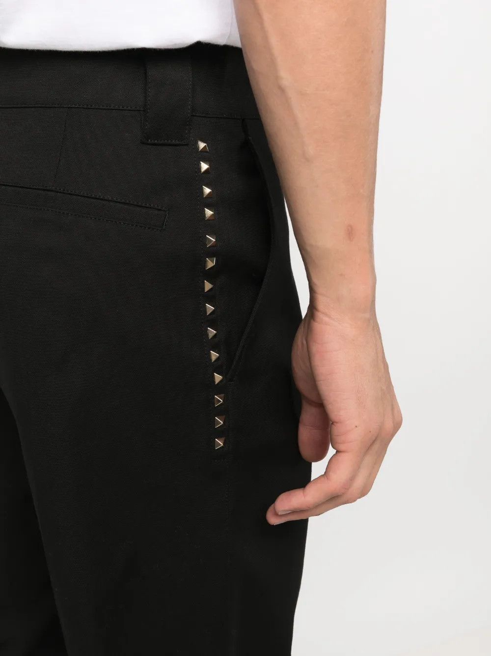 Valentino o1y0525 Casual Pant in Black Size US 36 / EU 52 - 2 Thumbnail