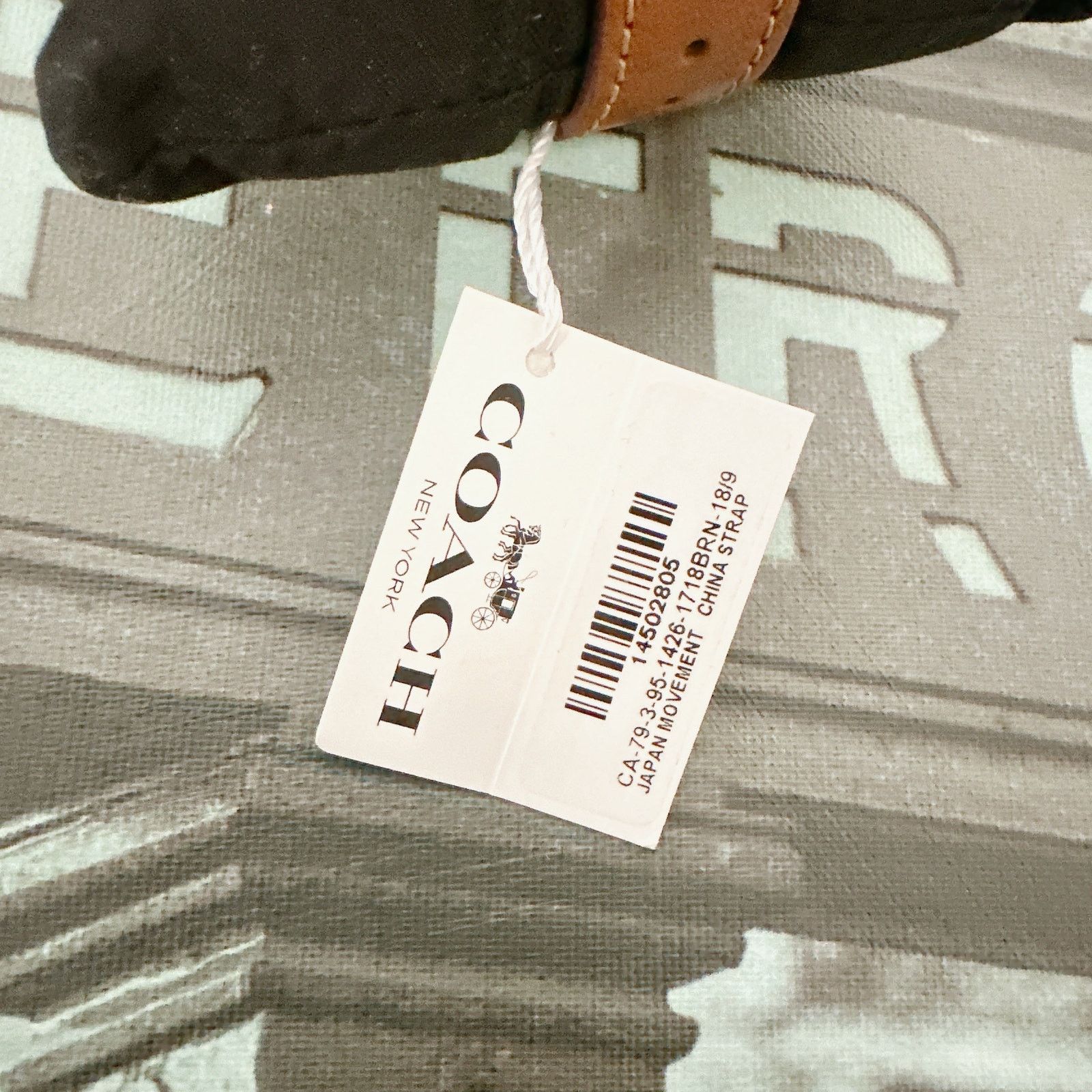 Coach Coach X Keith 14502805 Haring Love Saddle Brown Leather Size ONE SIZE - 7 Thumbnail