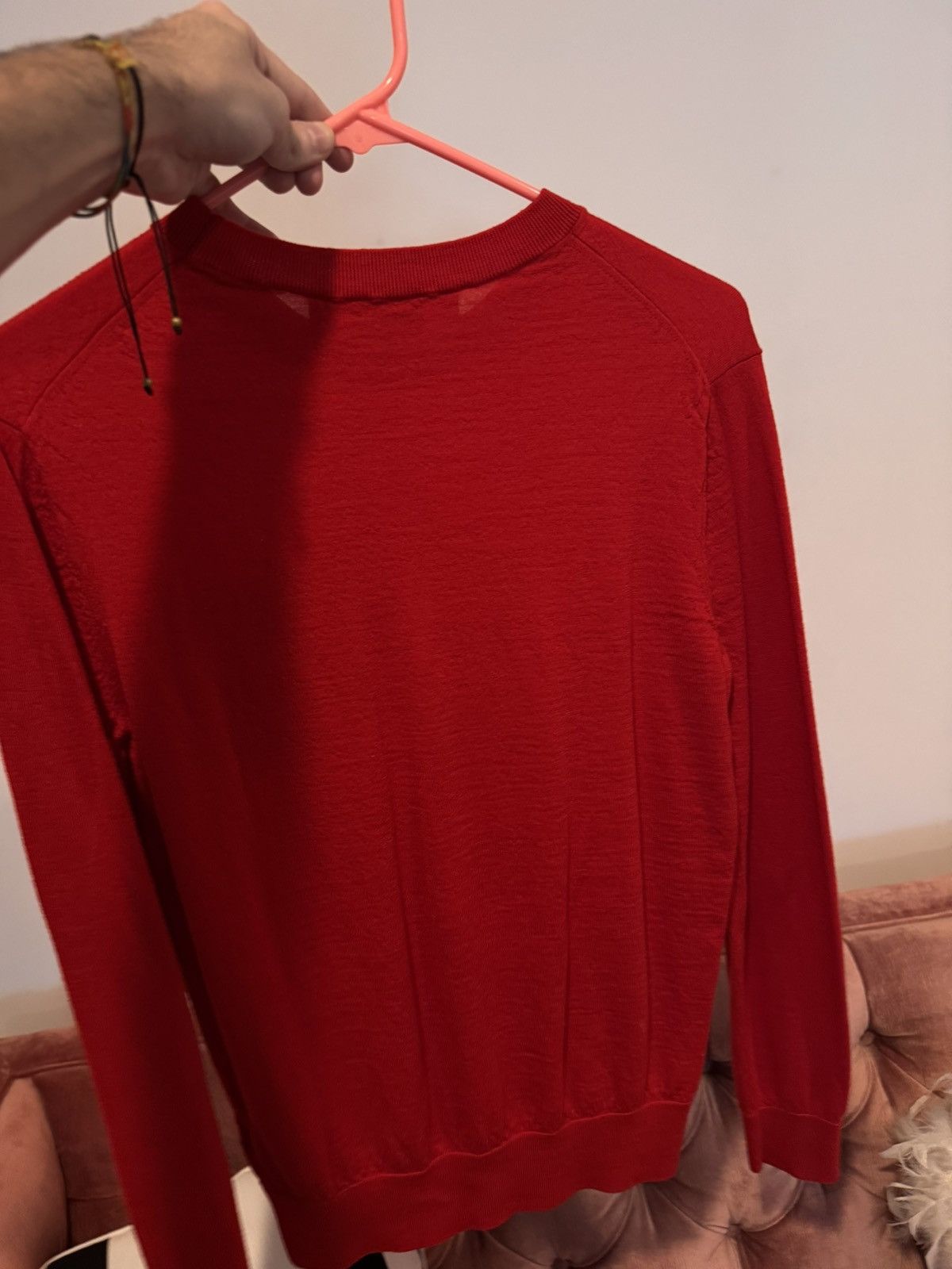 Dsquared2 Dsquared2 red wool shirt Size US S / EU 44-46 / 1 - 3 Thumbnail