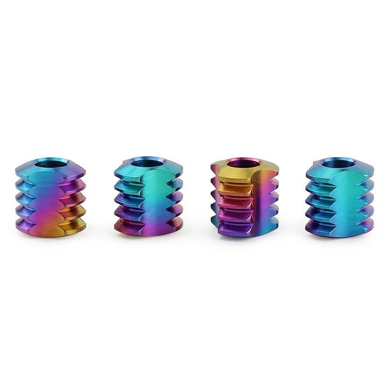 Handmade Colorful Titanium Knife Beads Paracord Bead Zipper Umbrella Size ONE SIZE - 5 Thumbnail
