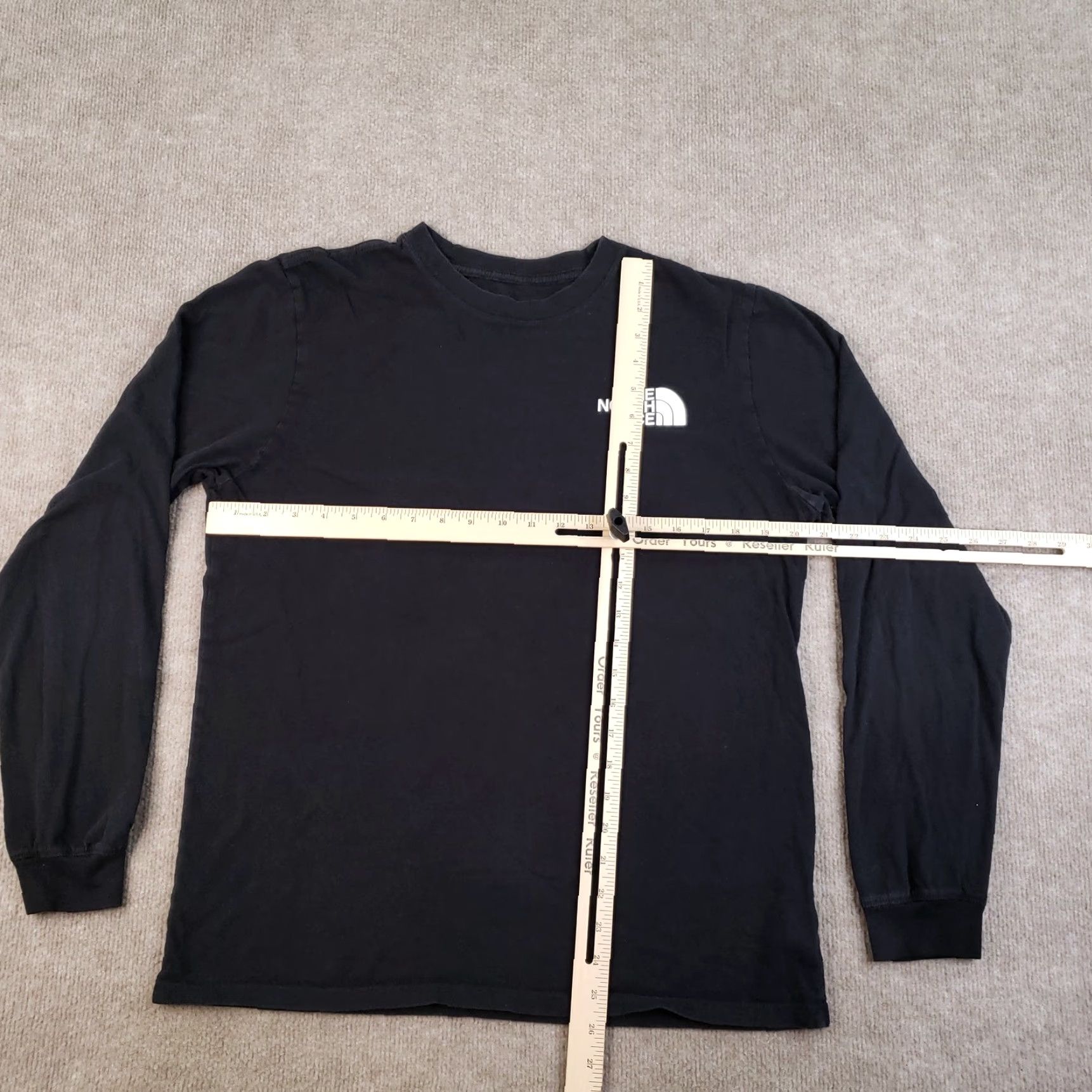 The North Face The North Face Shirt Mens Medium Black Long Sleeve Cotton Outdoor Logo Never Stop Exploring Mens Size US M / EU 48-50 / 2 - 2 Thumbnail