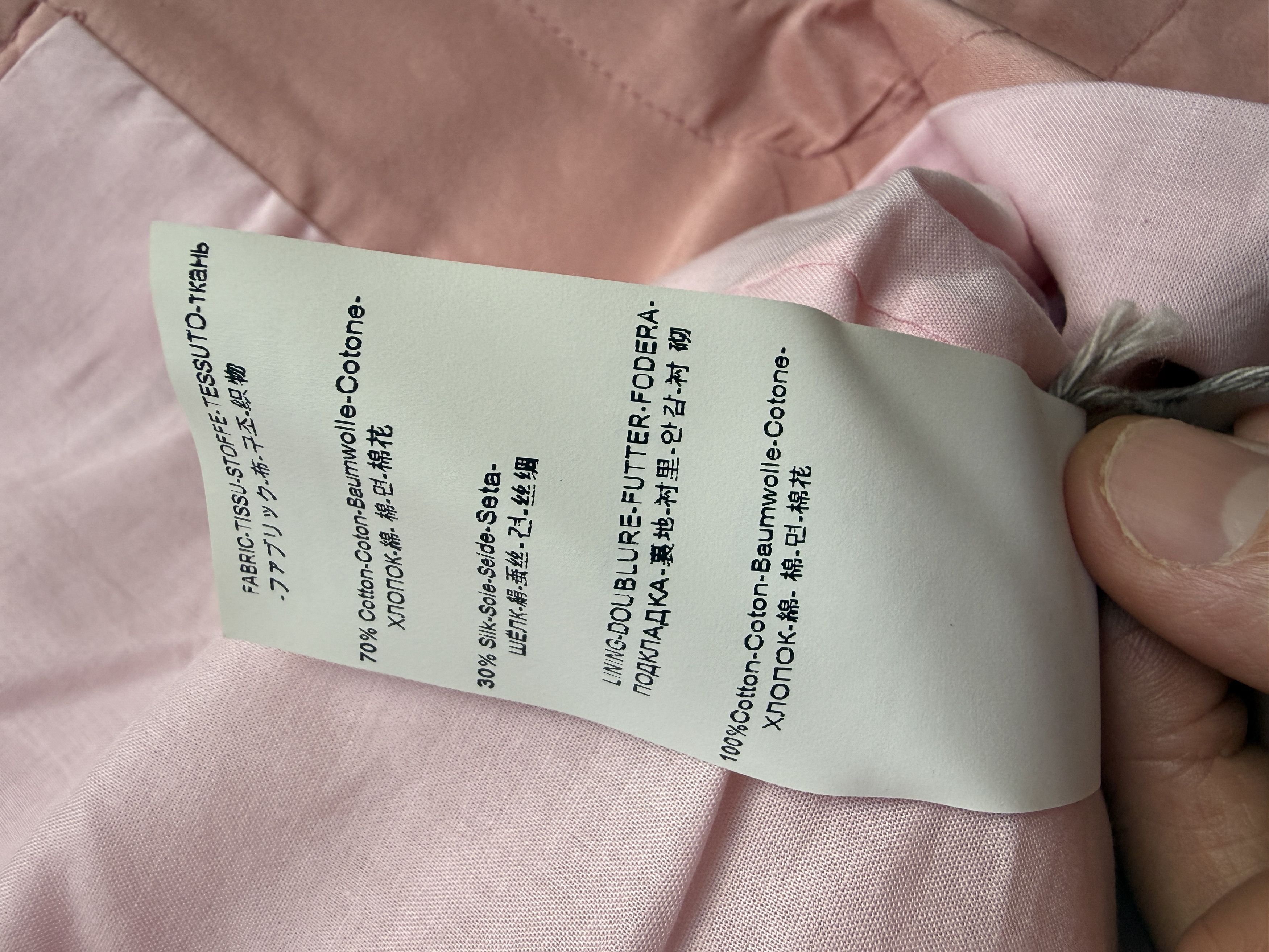 Vivienne Westwood NWT 3,040$ 2020 Coco Bello Jacket Cotton Silk Blend Size US M / EU 48-50 / 2 - 6 Thumbnail