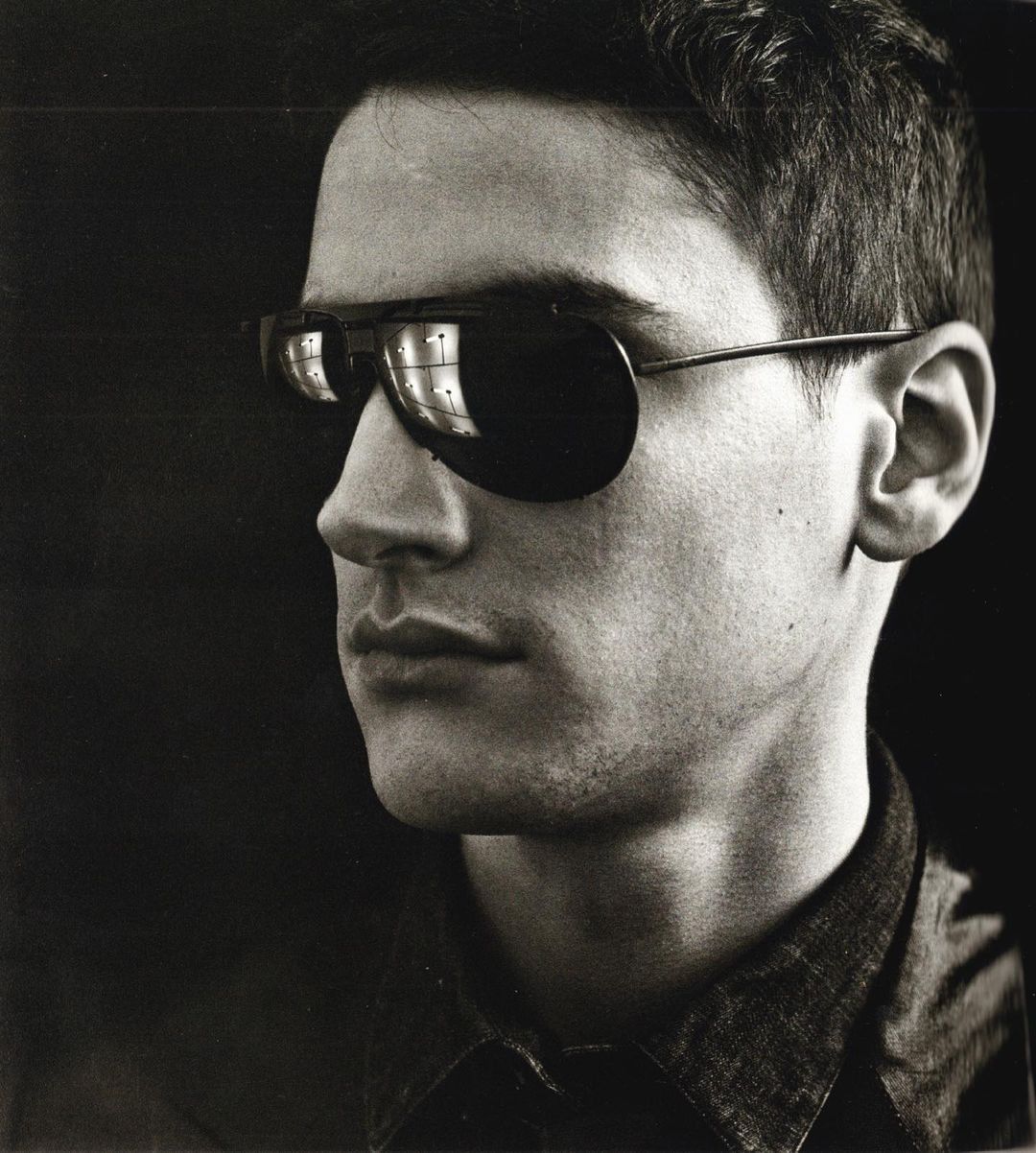 Dior × Hedi Slimane Dior Homme SS04 "Strip" Chrome Studded Aviator Sunglasses Size ONE SIZE - 14 Thumbnail
