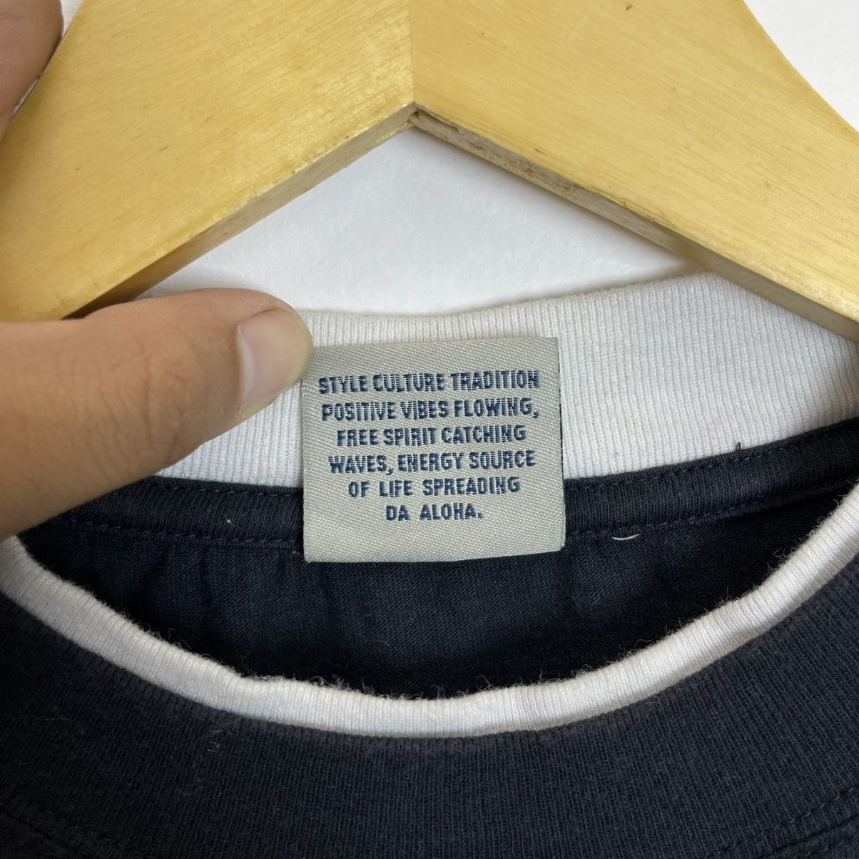 Japanese Brand Vintage 90s Double Layer Piko Hawaian Longboard Wear Tee Size US L / EU 52-54 / 3 - 10 Thumbnail