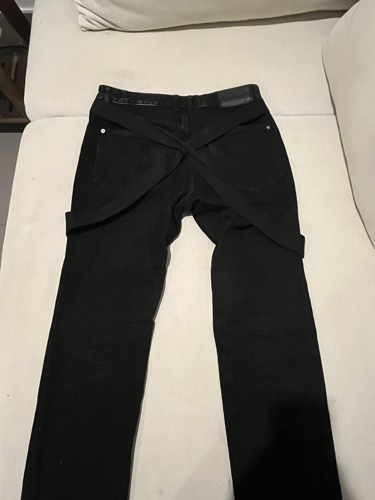 JOHN LAWRENCE SULLIVAN Strap Leg jeans Size US 30 / EU 46 - 2 Thumbnail