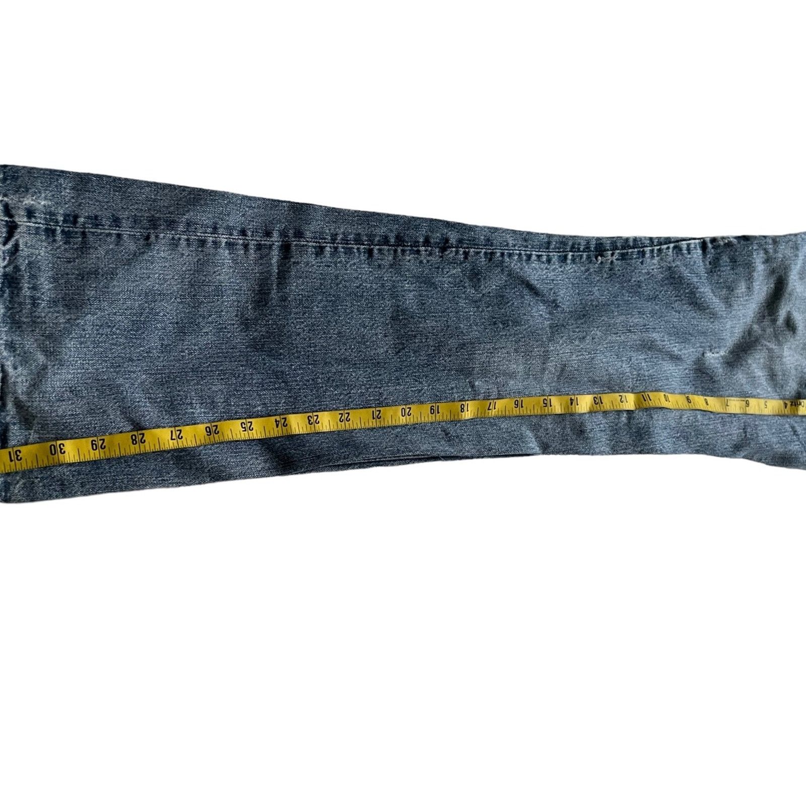 True Religion True Religion Bobby big T Blue Embroider Jeans Sz 28 . Size 28" / US 6 / IT 42 - 10 Thumbnail