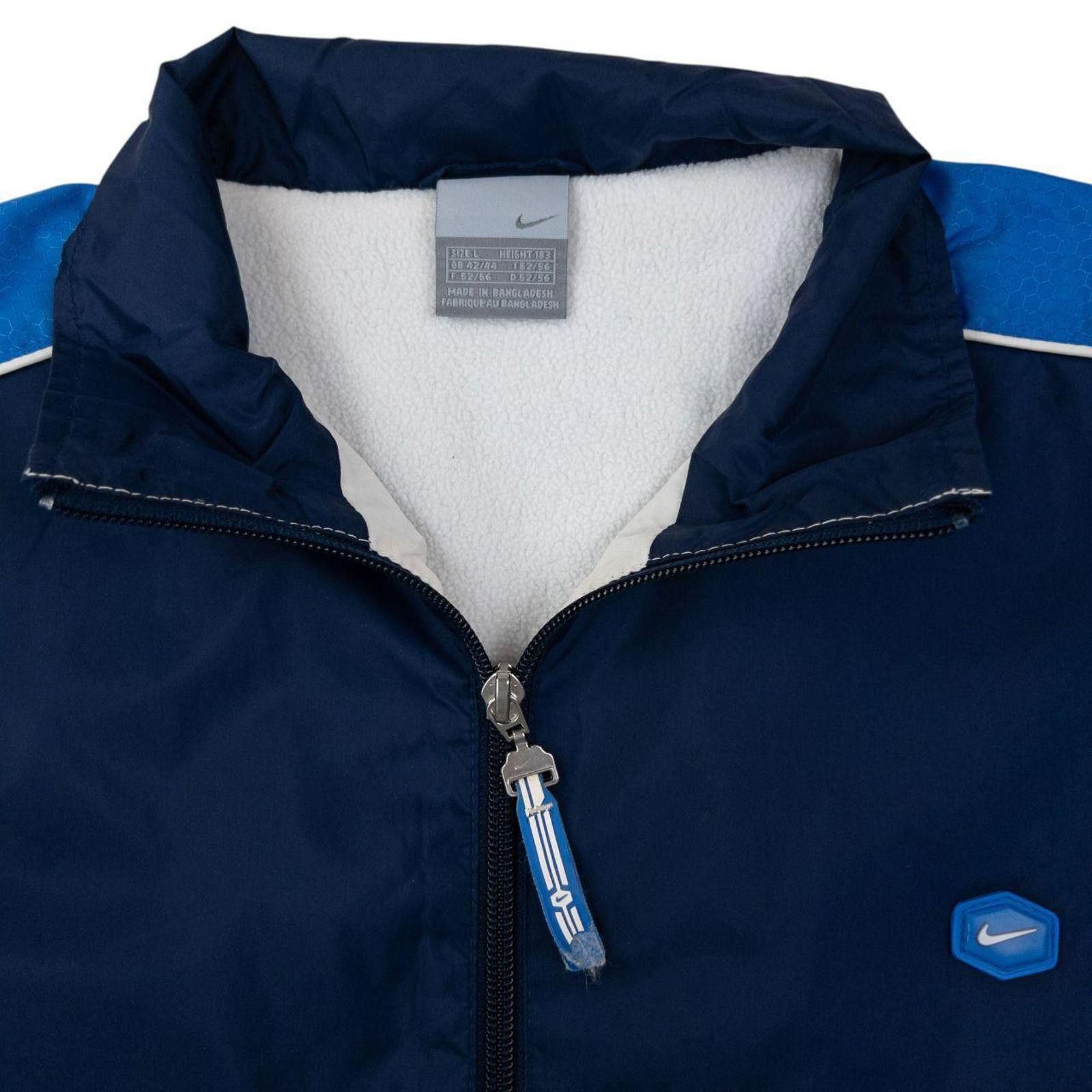 Nike Vintage 2000s Nike Fleece Lined Zip Up Jacket Size L Size US L / EU 52-54 / 3 - 4 Thumbnail