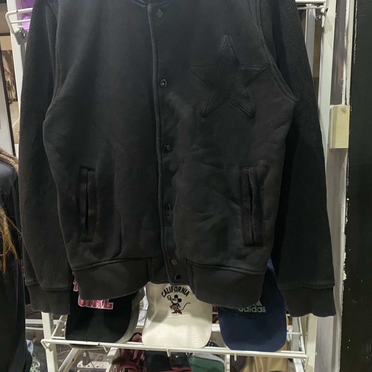 20471120 × Hysteric Glamour × Japanese Brand 💥291295 HOMME Big Star Varsity JACKETS Size US M / EU 48-50 / 2 - 4 Thumbnail