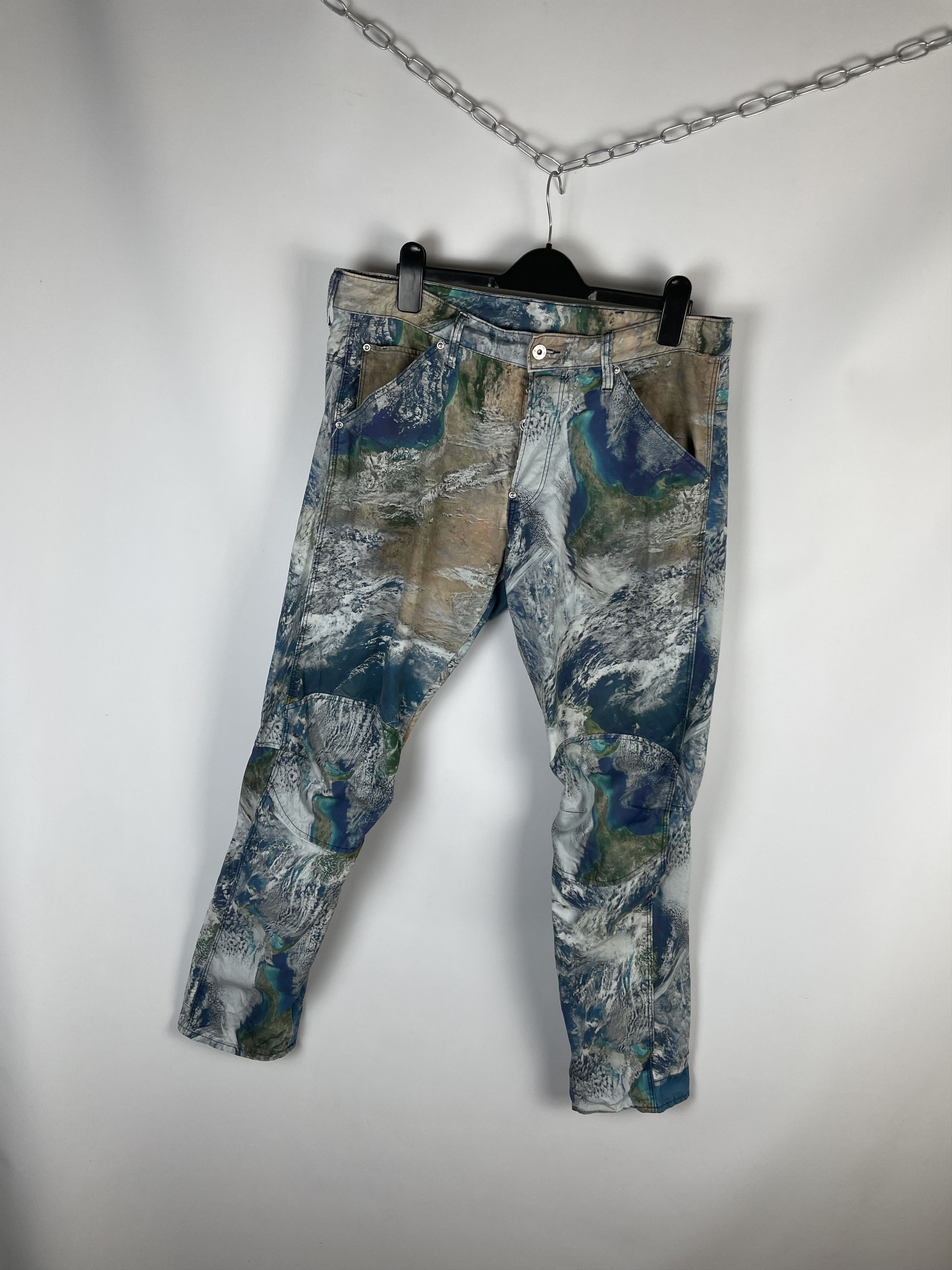 G-Star Vintage G Star Raw Pants Denim Jeans Mens Size US 33 - 2 Thumbnail
