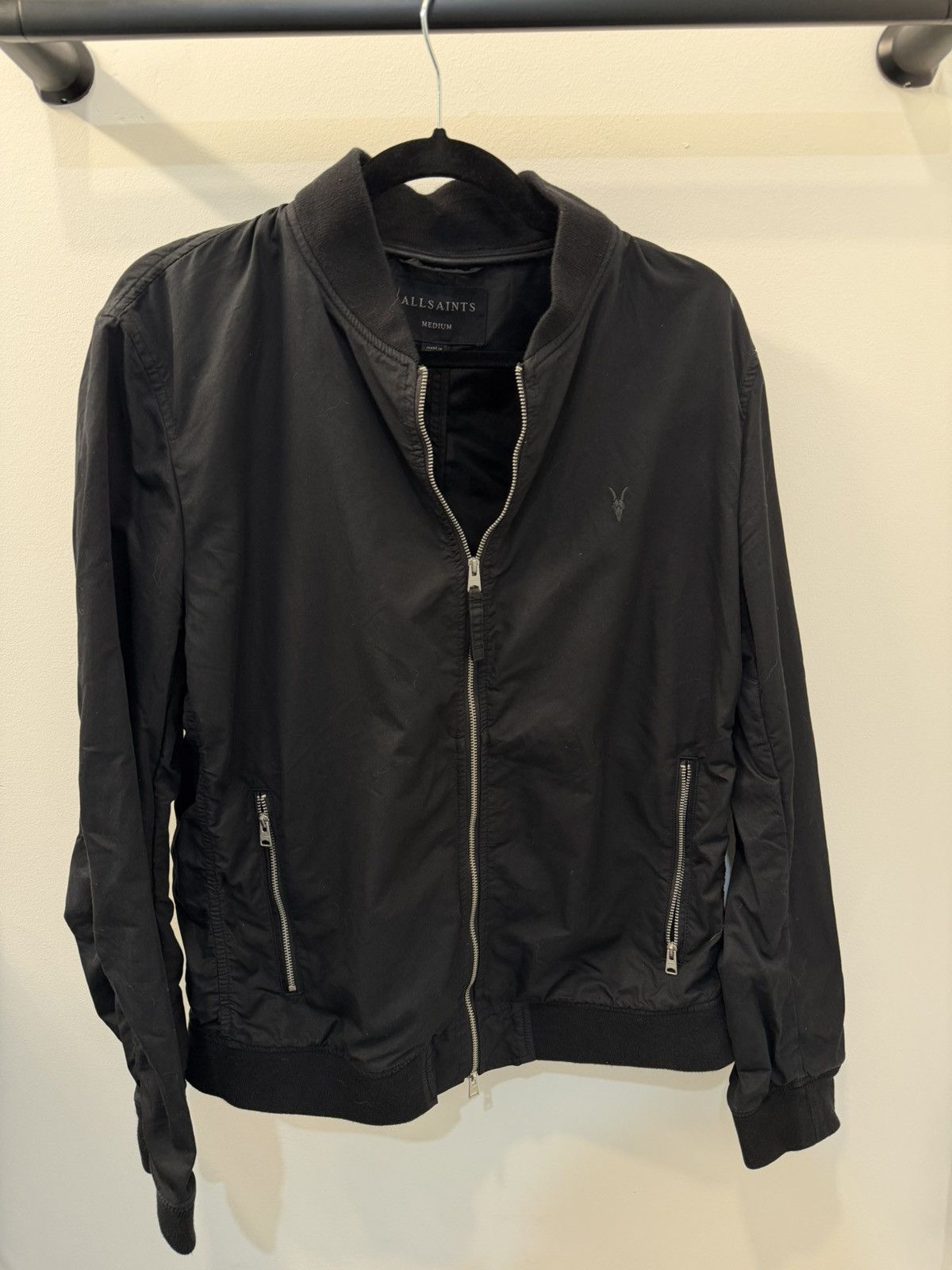 Allsaints AllSaints Bomber Jacket - Black, Medium Size US M / EU 48-50 / 2 - 1 Thumbnail