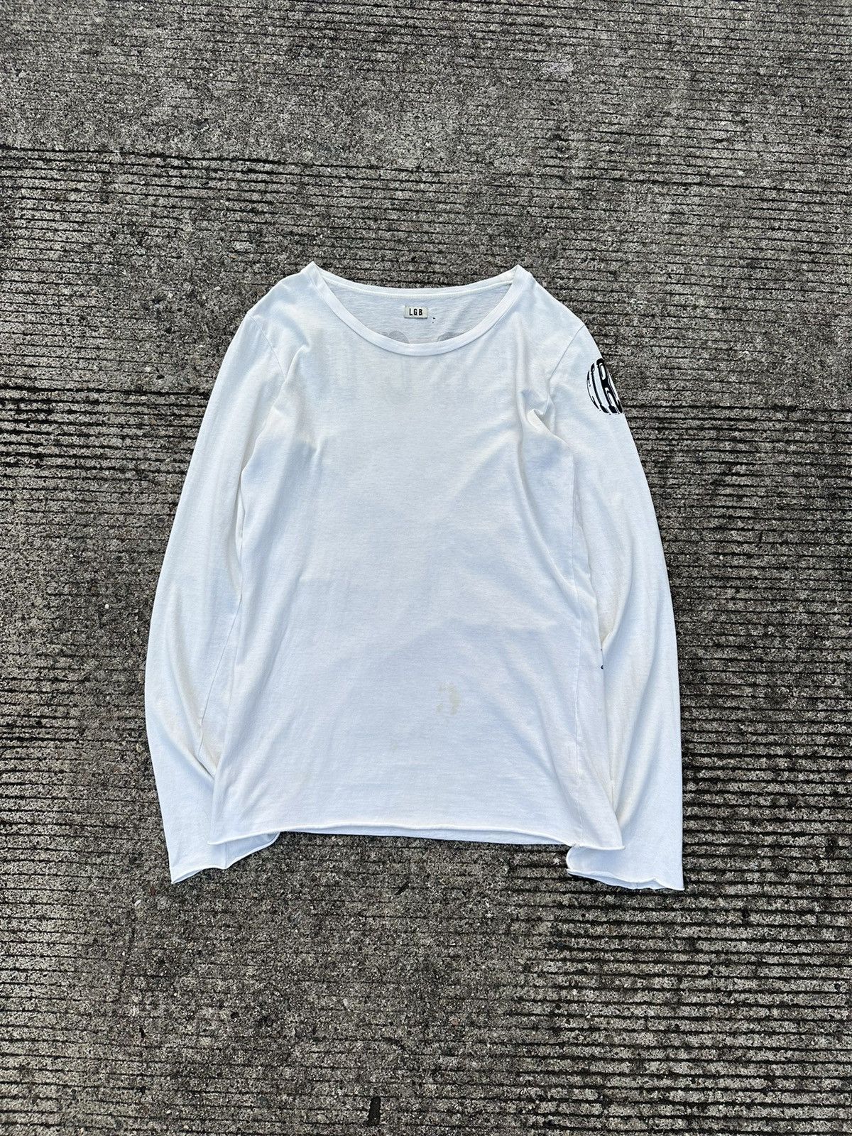 If Six Was Nine × Japanese Brand × Le Grande Bleu (L.G.B.) L.G.B. Circus Back Printed Long Sleeve Tee Size US M / EU 48-50 / 2 - 2 Thumbnail