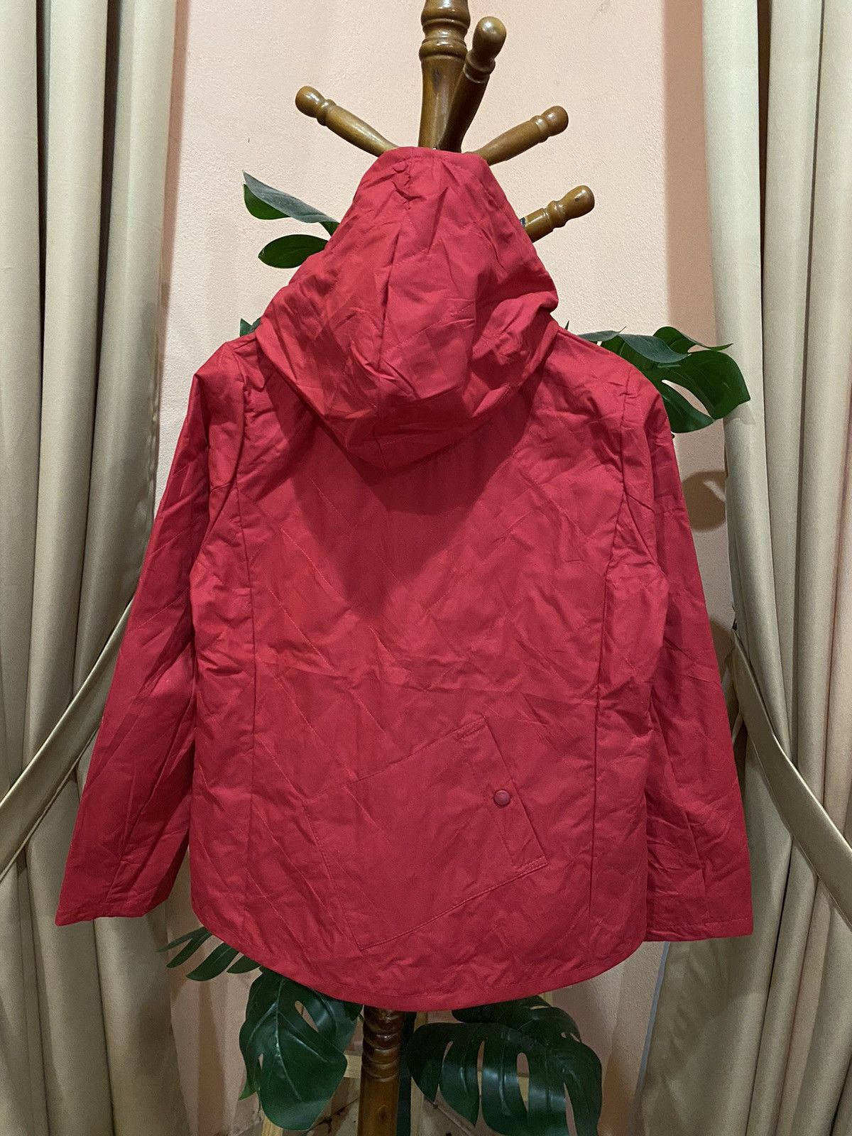 Designer × Lavenham Kinashi Cycle x Lavenham Red Quilted Jacket Made in England Size US S / EU 44-46 / 1 - 9 Thumbnail