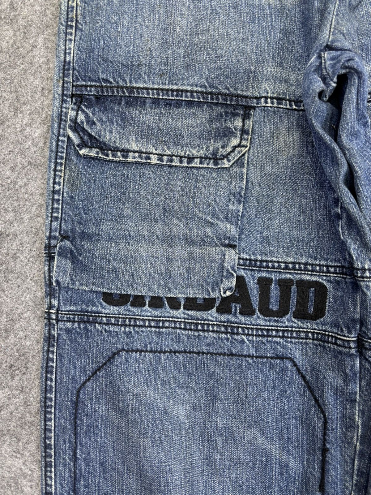 Marithe + Francois Girbaud 💥Super Baggy💥MFG Multipocket Double Knee Style Denim F888 Size US 36 / EU 52 - 7 Thumbnail