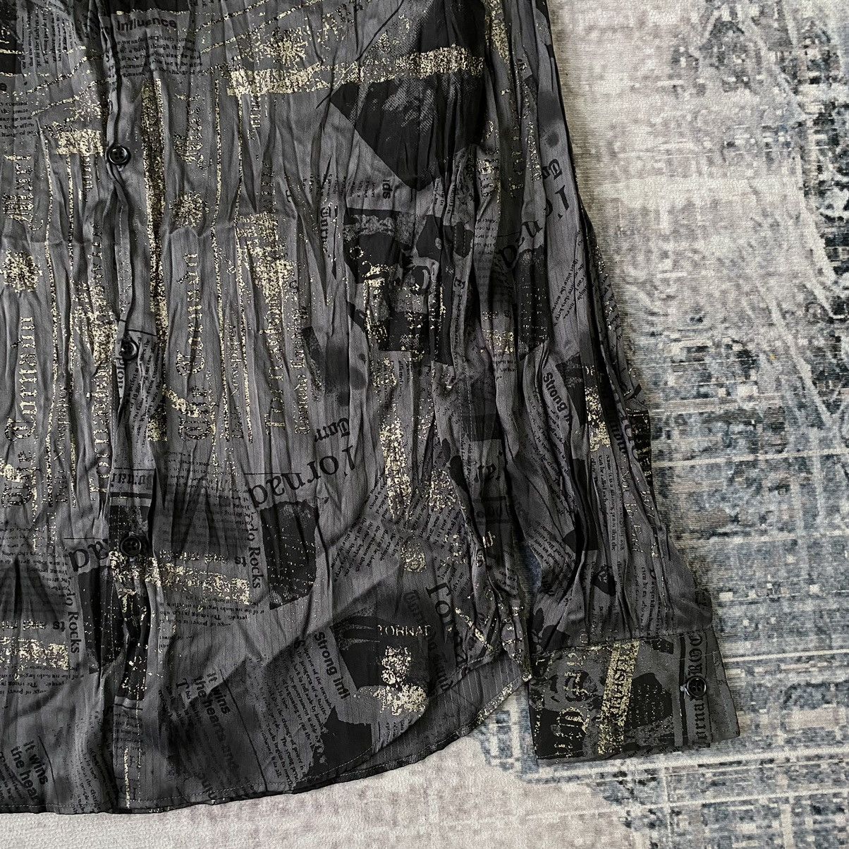 If Six Was Nine × Le Grande Bleu (L.G.B.) × Tornado Mart Tornado Mart Affliction Wrinkled Shirt Size US M / EU 48-50 / 2 - 4 Thumbnail
