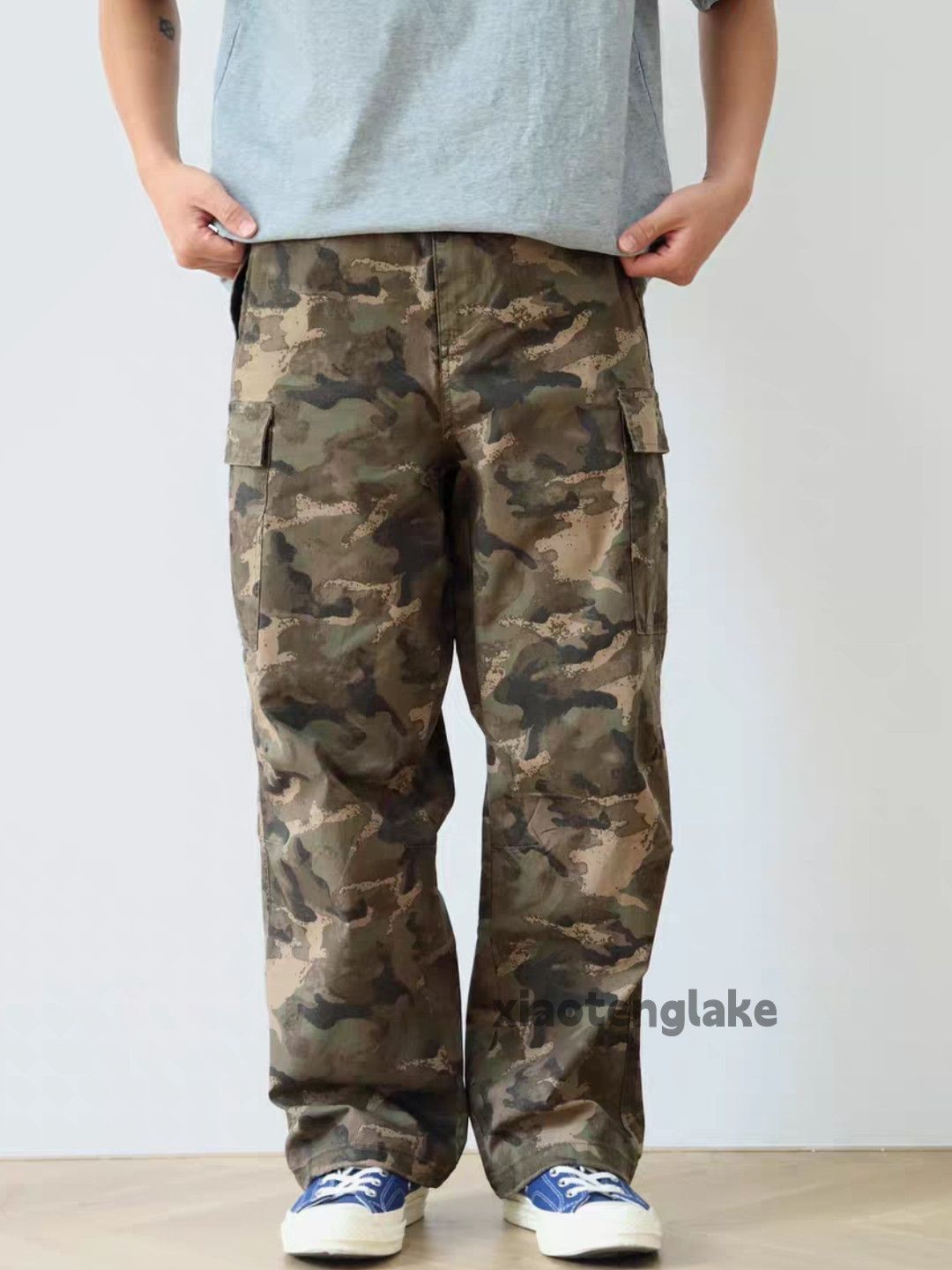 Vintage zx junyawatanabe Prada style Military outdoor camo pants Size US 28 / EU 44 - 3 Thumbnail