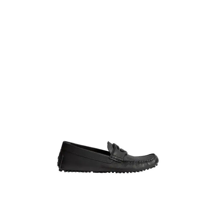 Gucci o1s1wg111025 Men's Driver With Interlocking G Shoes in Black Size US 13 / EU 46 - 1 Thumbnail