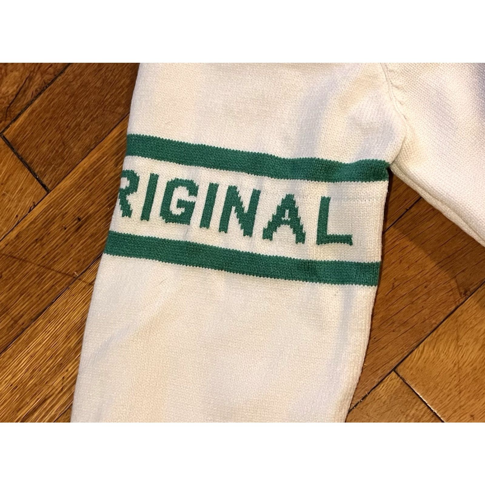 Vintage The Glenlivet Sc o tch Cardigan Sweater Men’s Large White Size US L / EU 52-54 / 3 - 6 Thumbnail