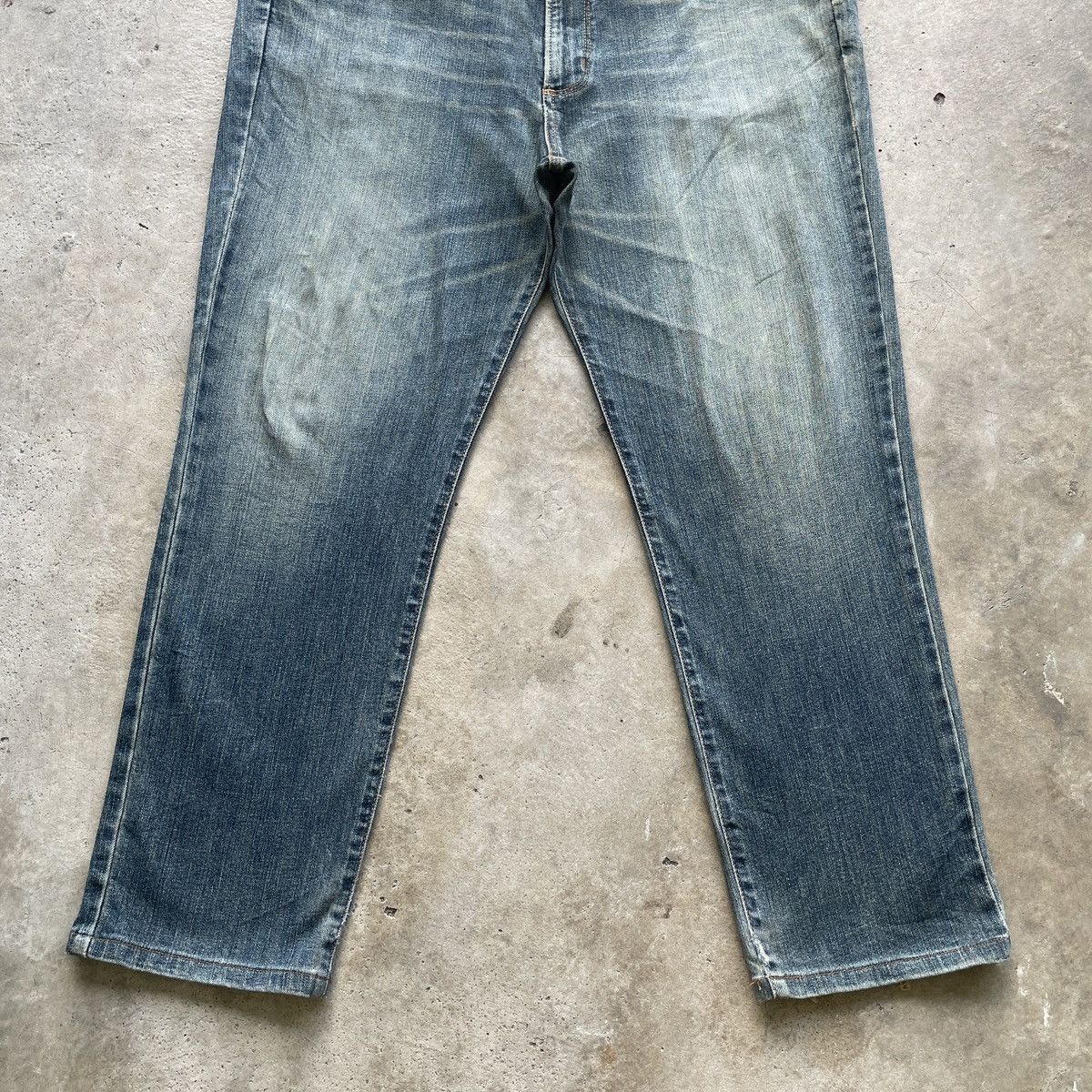 Wrangler W40 Vintage Wrangler Jeans MudWash Faded Denim Pants Size US 40 / EU 56 - 4 Thumbnail