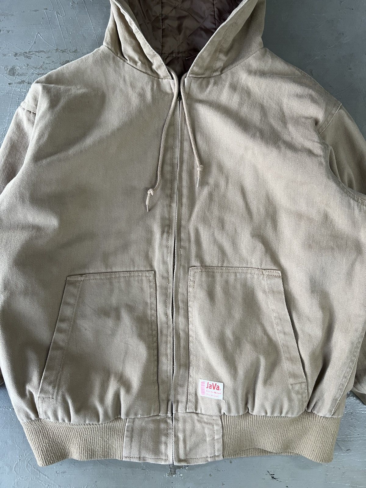 Vintage Vintage Java Duck Canvas Hooded Active Jacket Carhartt Style Size US XL / EU 56 / 4 - 4 Thumbnail