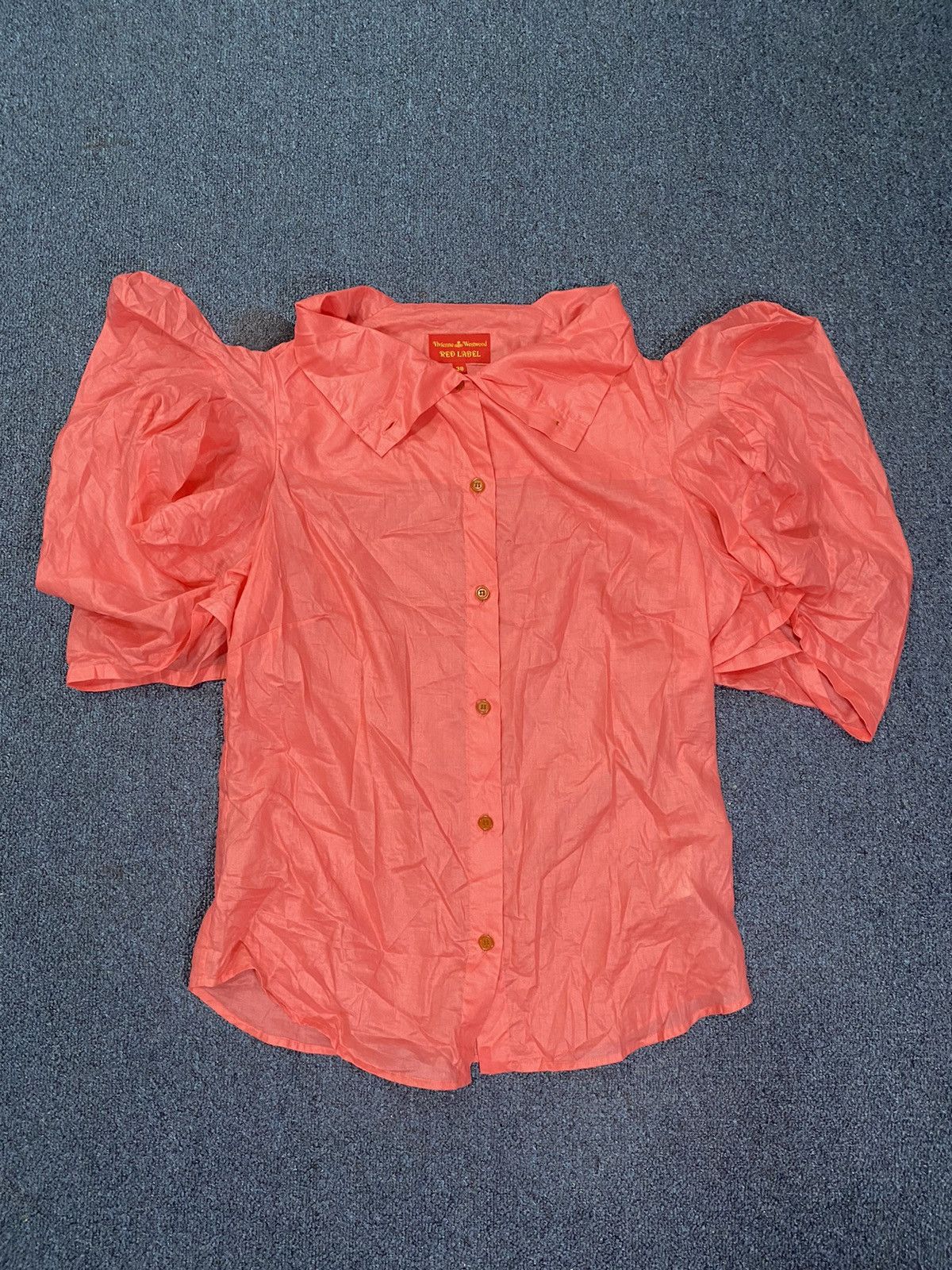 Vivienne Westwood Vivienne Westwood Puff-sleeve Shirt Size XS / US 0-2 / IT 36-38 - 1 Thumbnail