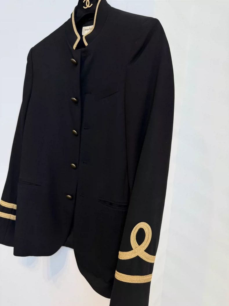 Saint Laurent Paris Saint Laurent Paris 15ss show court jacket Nextarrow-2505 Size US XS / EU 42 / 0 - 2 Thumbnail