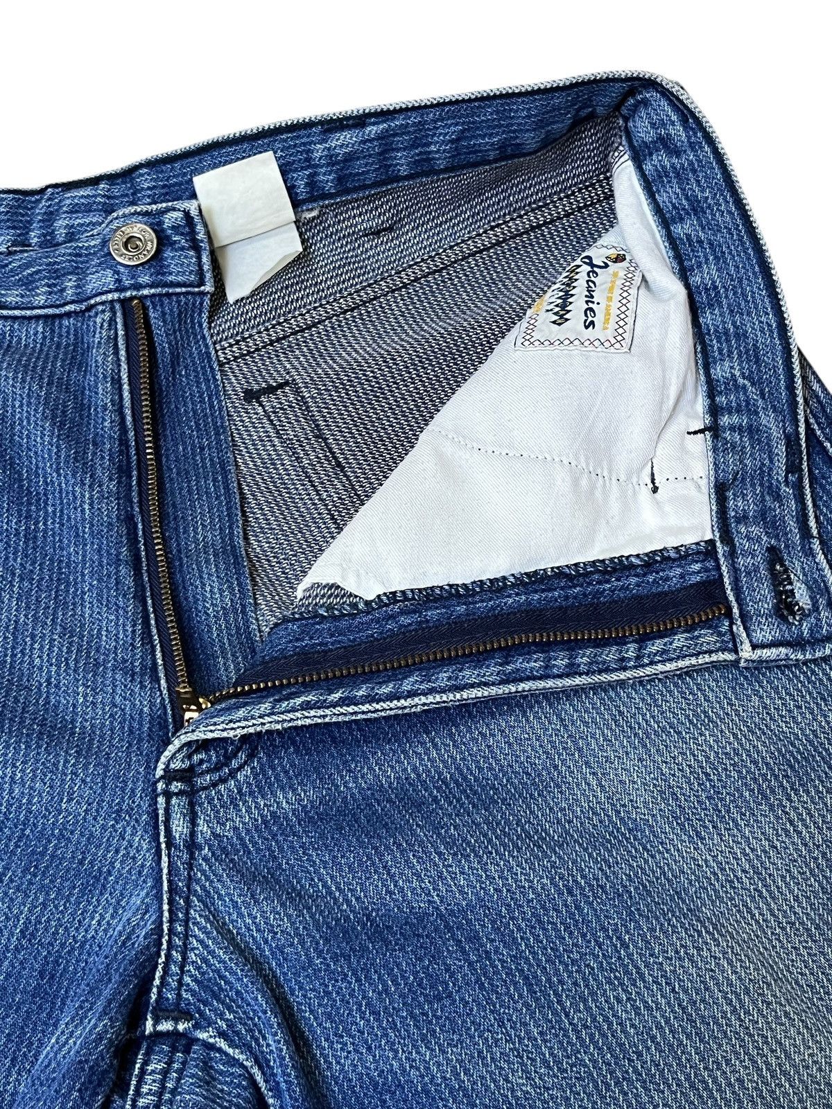 Wrangler RARE🔥VINTAGE JAPANESE WRANGLER x ATOMIC AGE JEANS Size US 33 - 9 Thumbnail