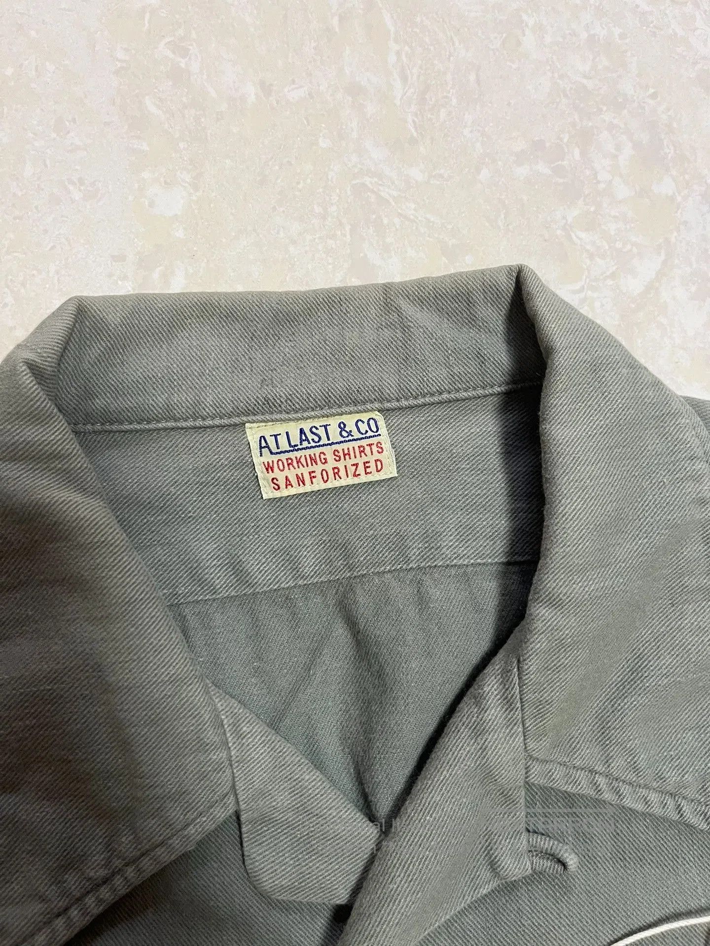 At Last & Co ATLAST&CO Workwear Shirt. Size US M / EU 48-50 / 2 - 3 Thumbnail