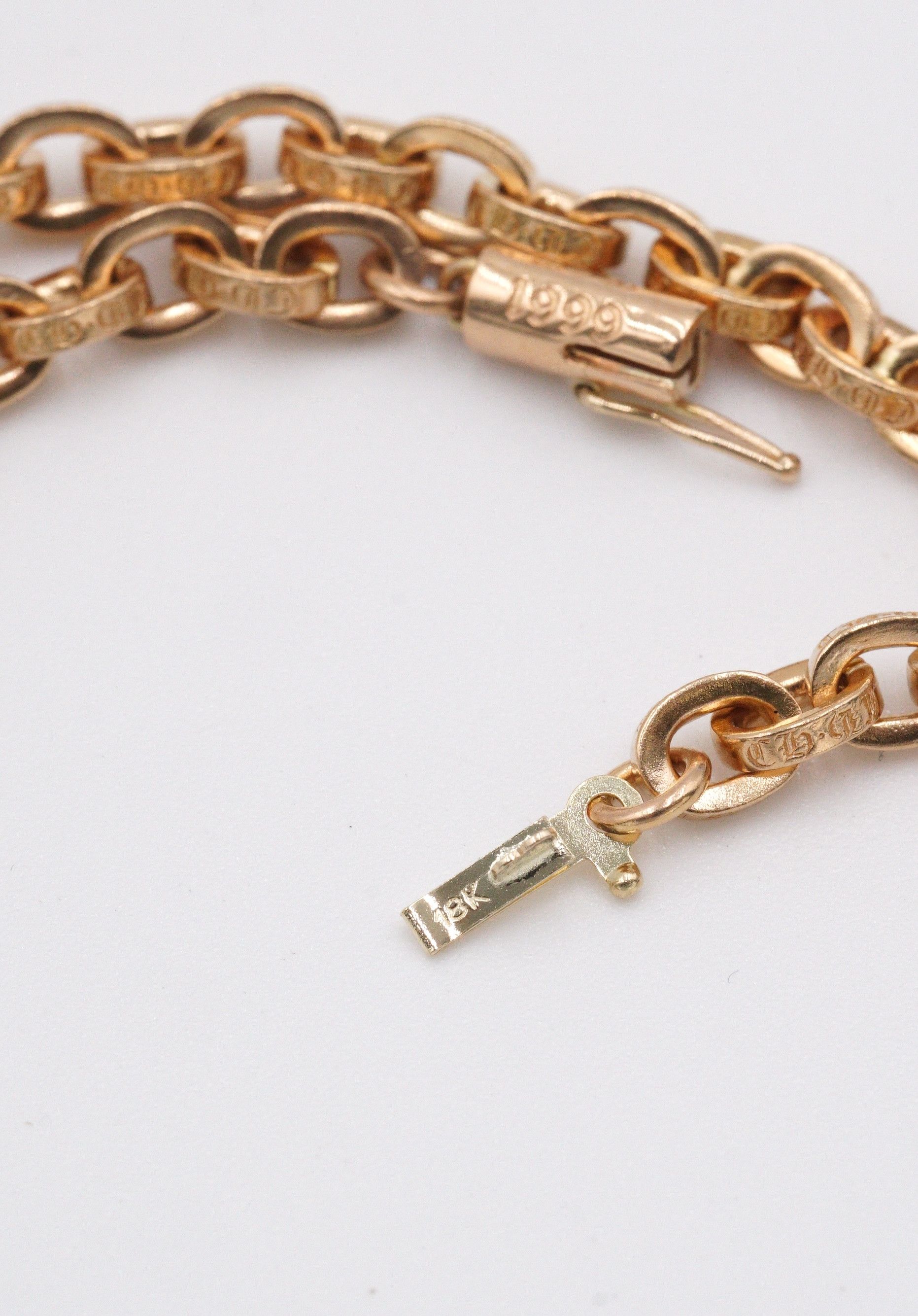 Chrome Hearts Chrome Hearts 22K Gold Paperchian Necklace - 24 Inch Size ONE SIZE - 9 Thumbnail