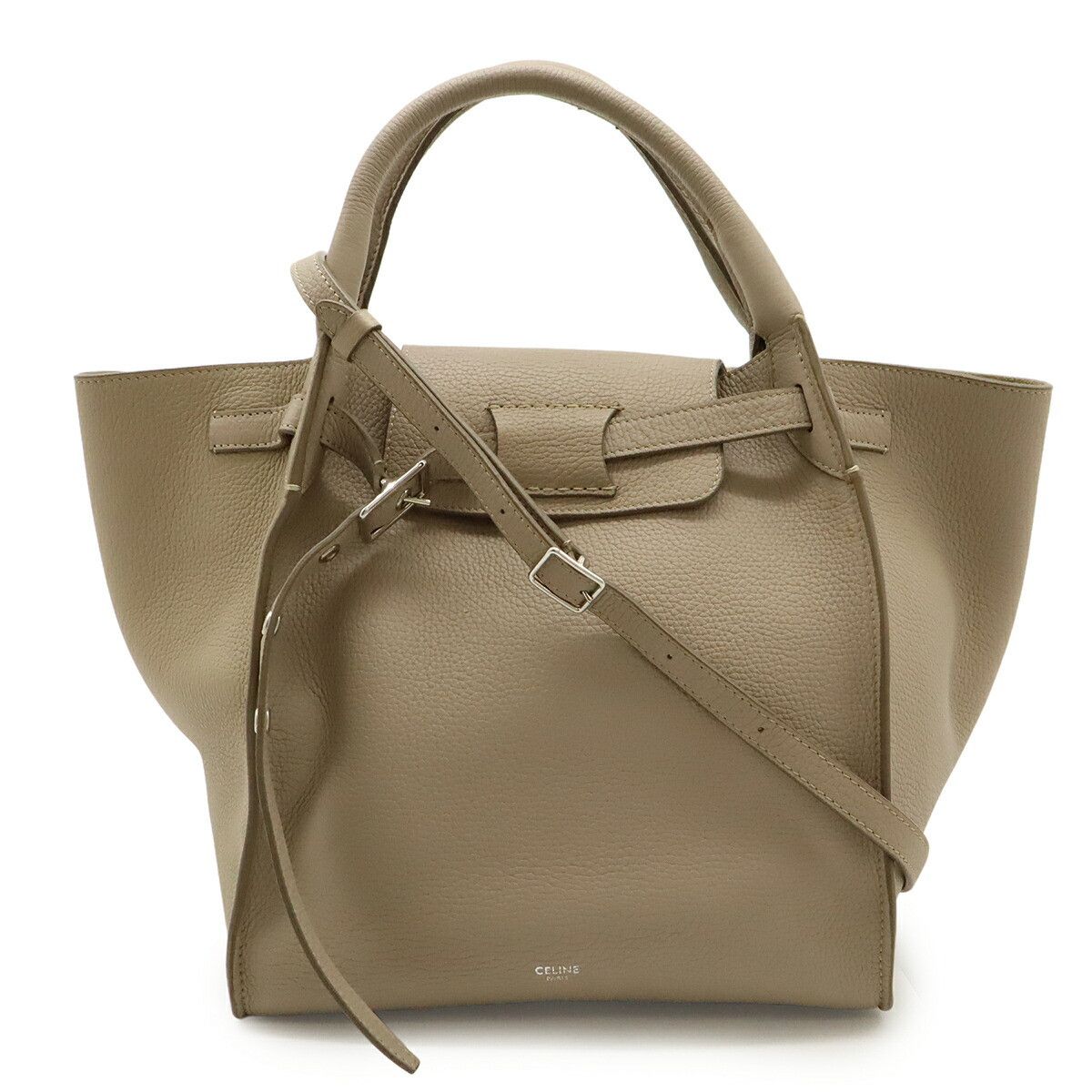 Celine Celine Big Bag Small Leather 2way Handbag Leather Shoulder Bag 183313 DUTY FREE for USA
