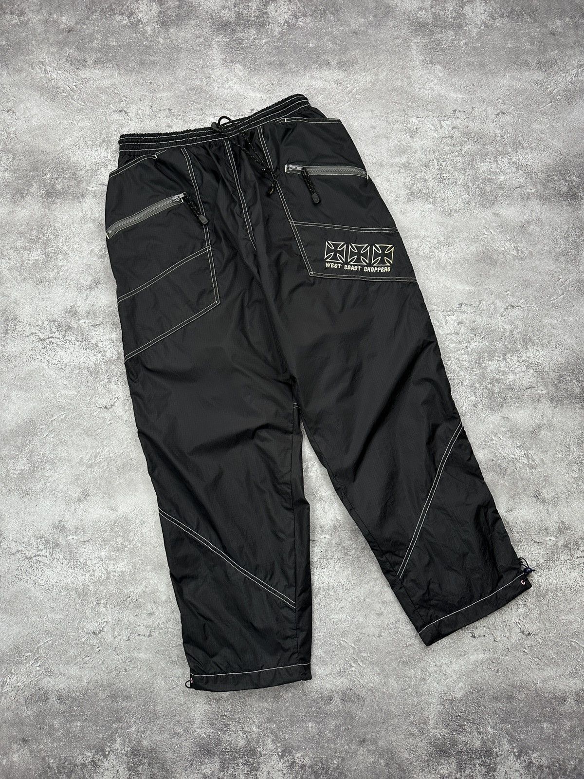 West Coast Choppers Vintage West Coast Choppers Nylon Pants Men Size US 34 / EU 50 - 1 Thumbnail