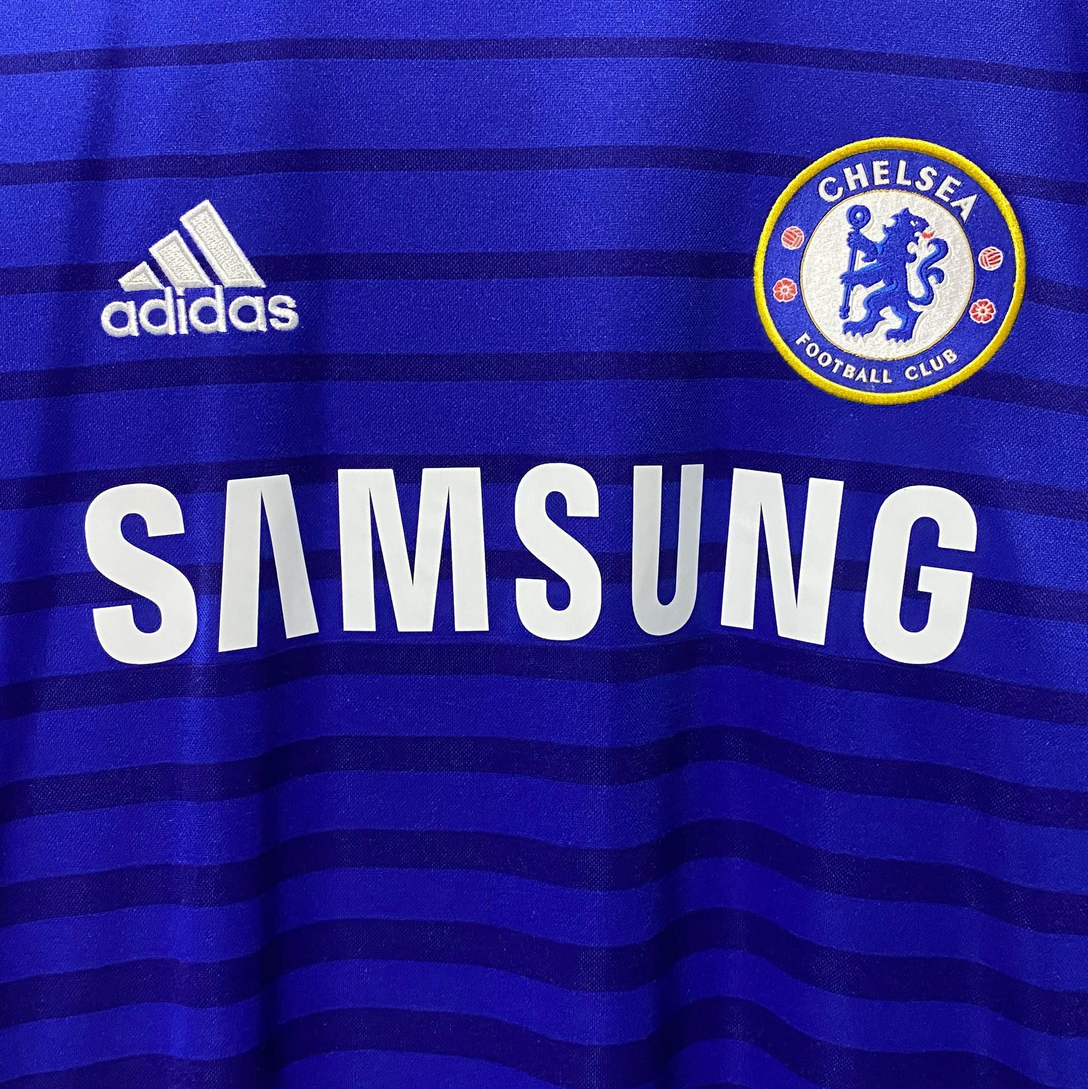 Adidas Chelsea 2014-2015 Home Jersey Didier Drogba Size US M / EU 48-50 / 2 - 3 Thumbnail