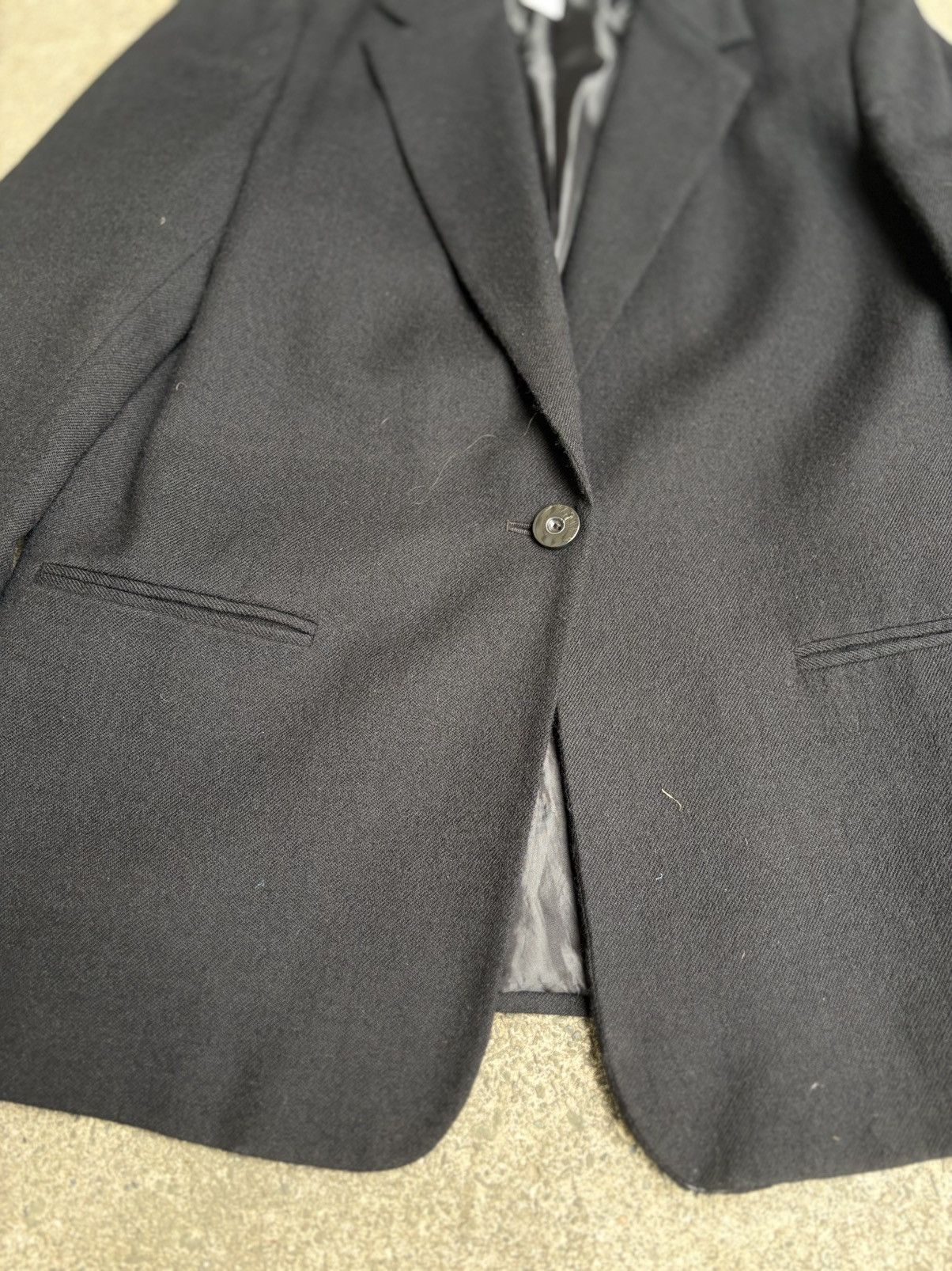 Other Sag Harbor Black 100% Wool Blazer Size US L / EU 52-54 / 3 - 3 Thumbnail