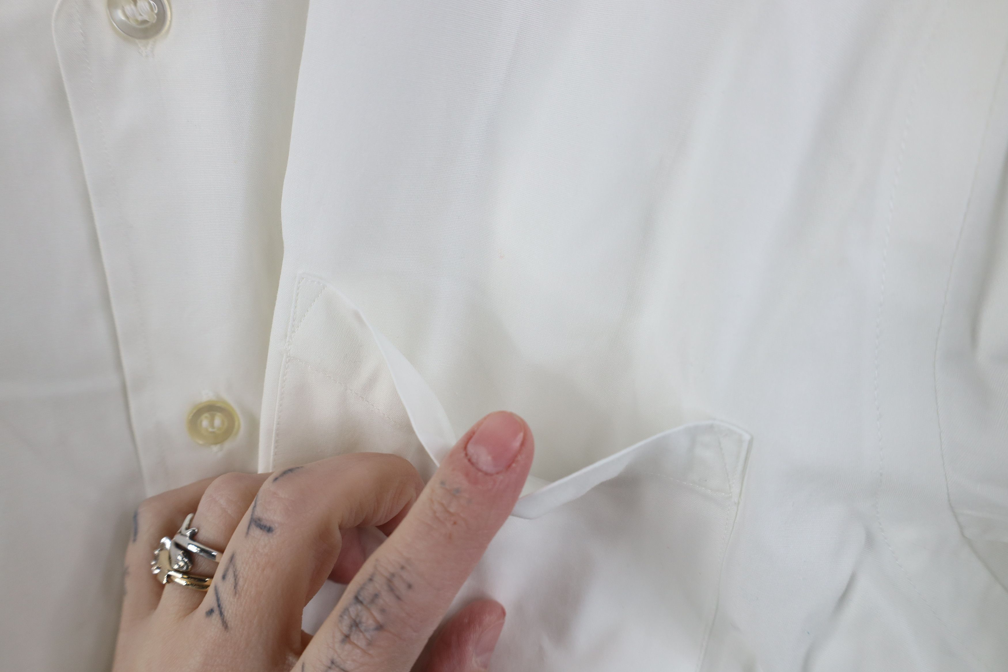 Vintage Deadstock Vintage 50s 60s Broadcloth Button Shirt Japan Size US M / EU 48-50 / 2 - 8 Thumbnail