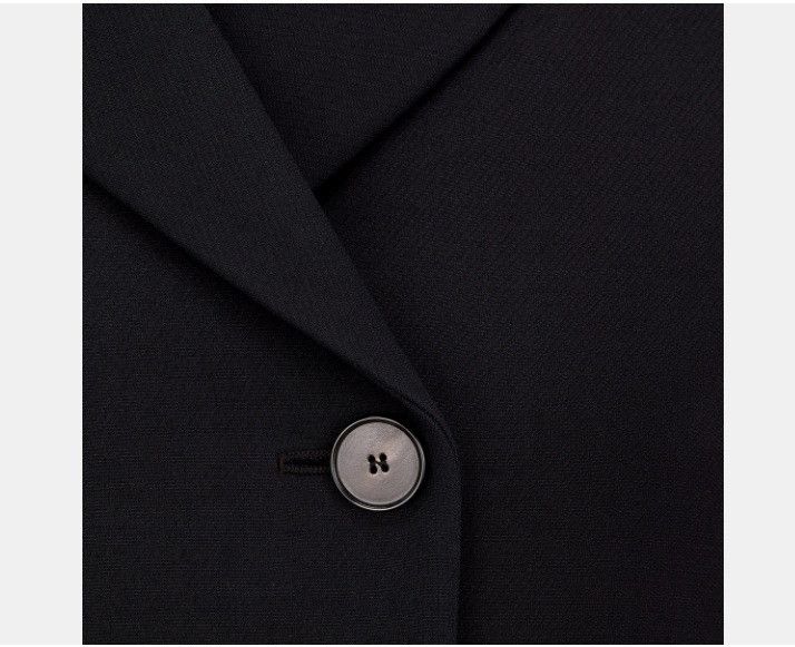 Dior o1w1db11124 Marlene Jacket in Black Size M / US 6-8 / IT 42-44 - 3 Thumbnail