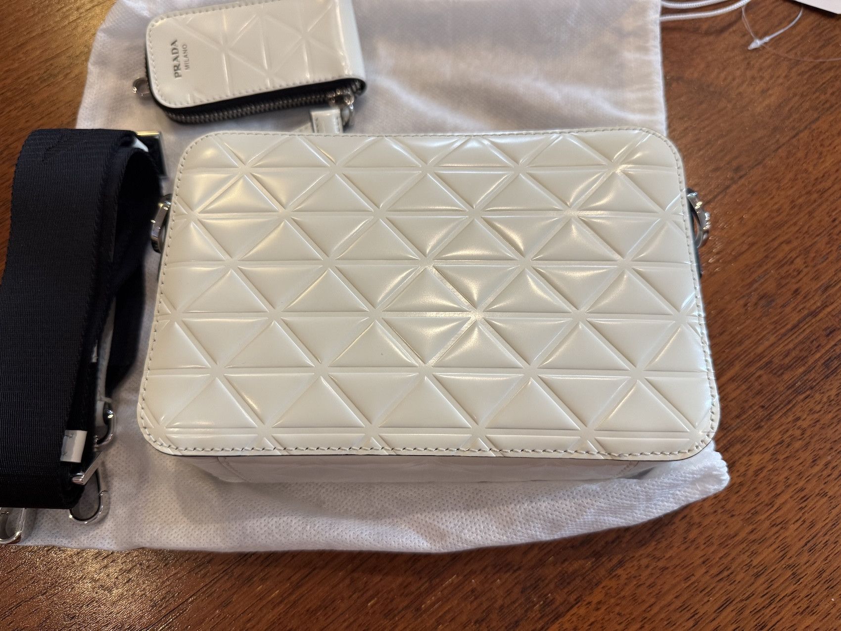 Prada SS'24 Brique Bag Diamond Cut Size ONE SIZE - 3 Thumbnail