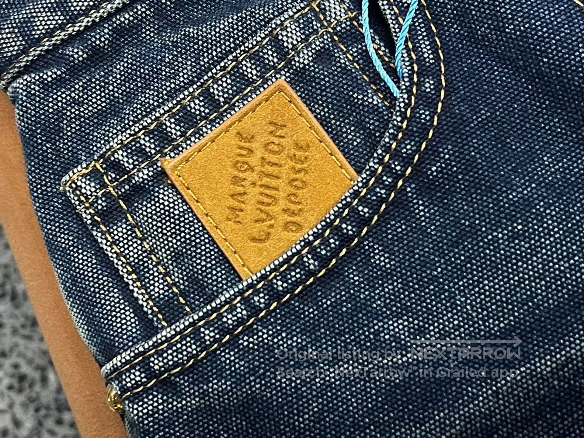 Louis Vuitton Louis Vuitton x Nigo Denim Shorts. Size US 29 - 3 Thumbnail