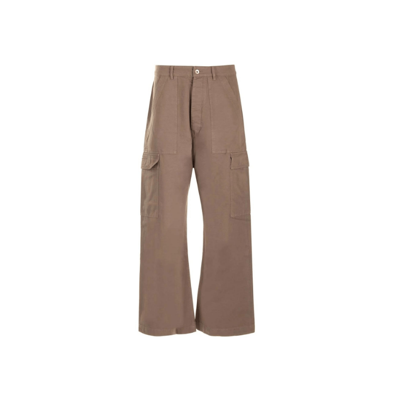 Rick Owens Rick Owens DRKSHDW Beige Cargo Pants Size US 32 / EU 48 - 1 Thumbnail