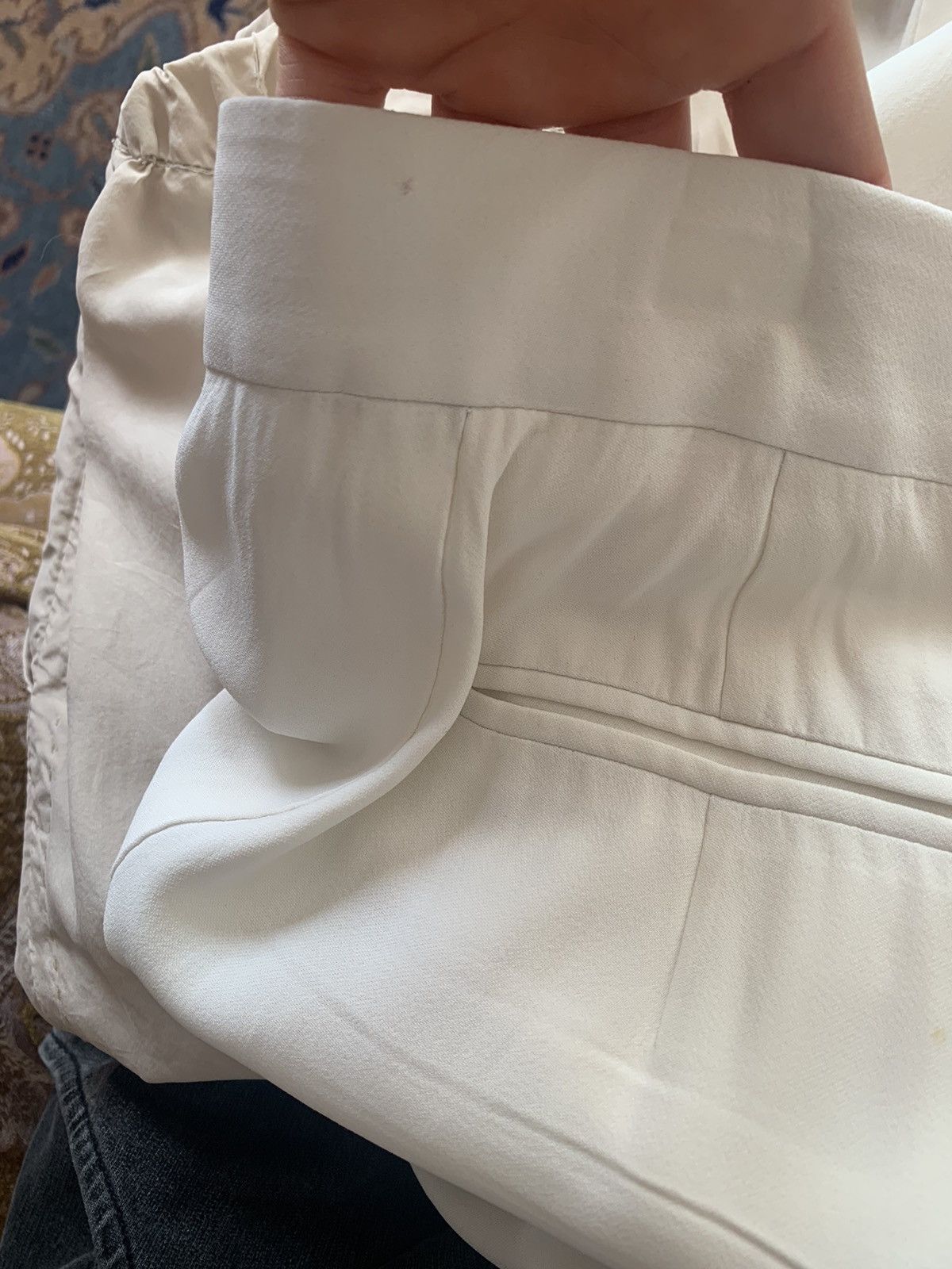 Celine Celine Fluid Viscose Acetate Bermuda Culottes Size 26" / US 2 / IT 38 - 9 Thumbnail