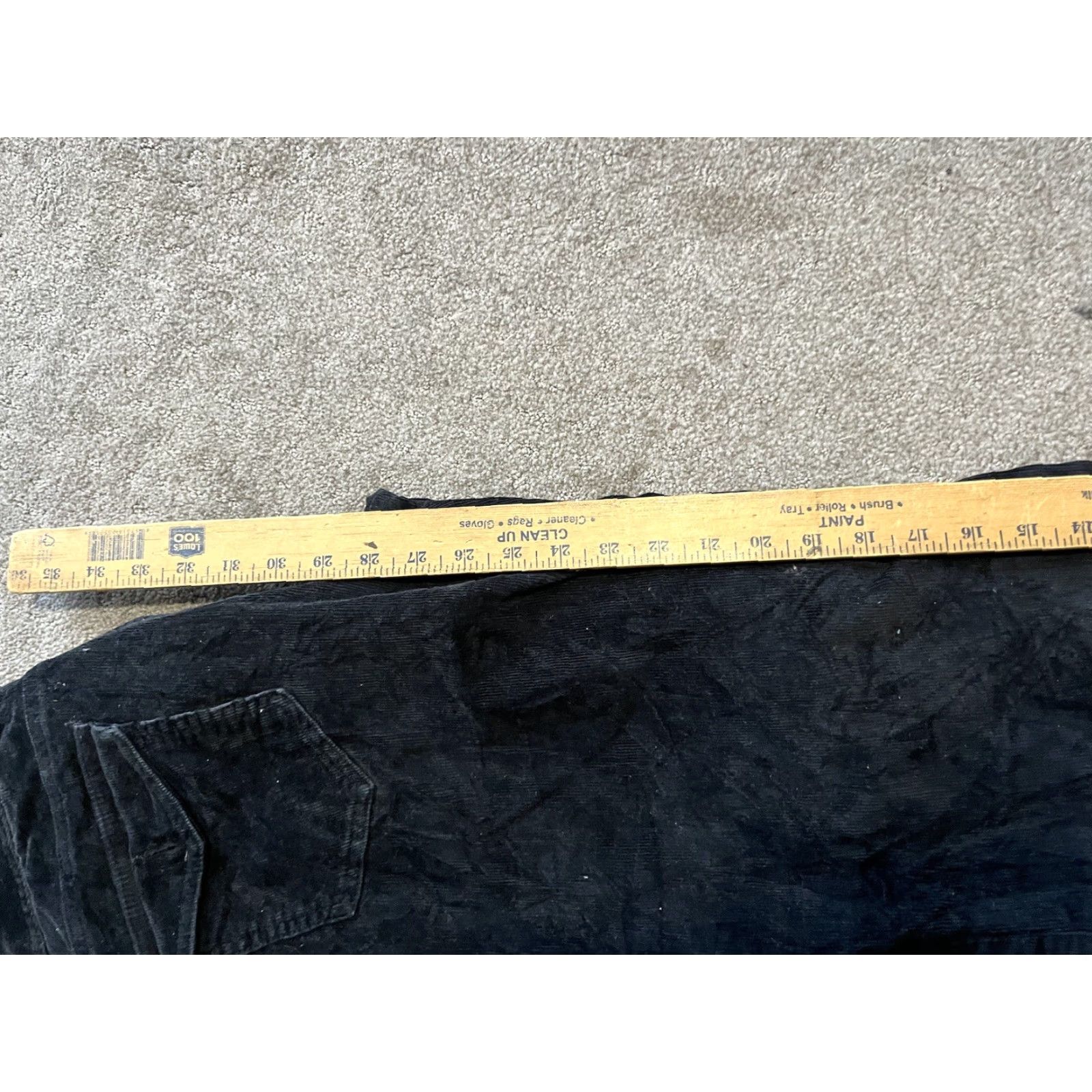 Dockers Dockers Pants Women Black Corduroy Straight Mid Rise Size 8 Dockers Women Pants Black Corduroy Straight Mid Rise 8S Size 30" / US 8 / IT 44 - 6 Thumbnail