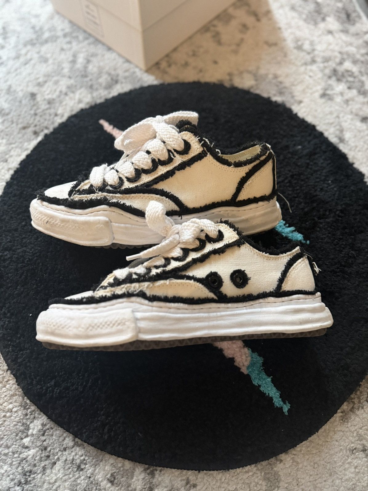 Maison MIHARA YASUHIRO Maison MIHARA YASUHIRO Peterson Low OG Overhanging Sneakers Size US 9 / EU 42 - 3 Thumbnail