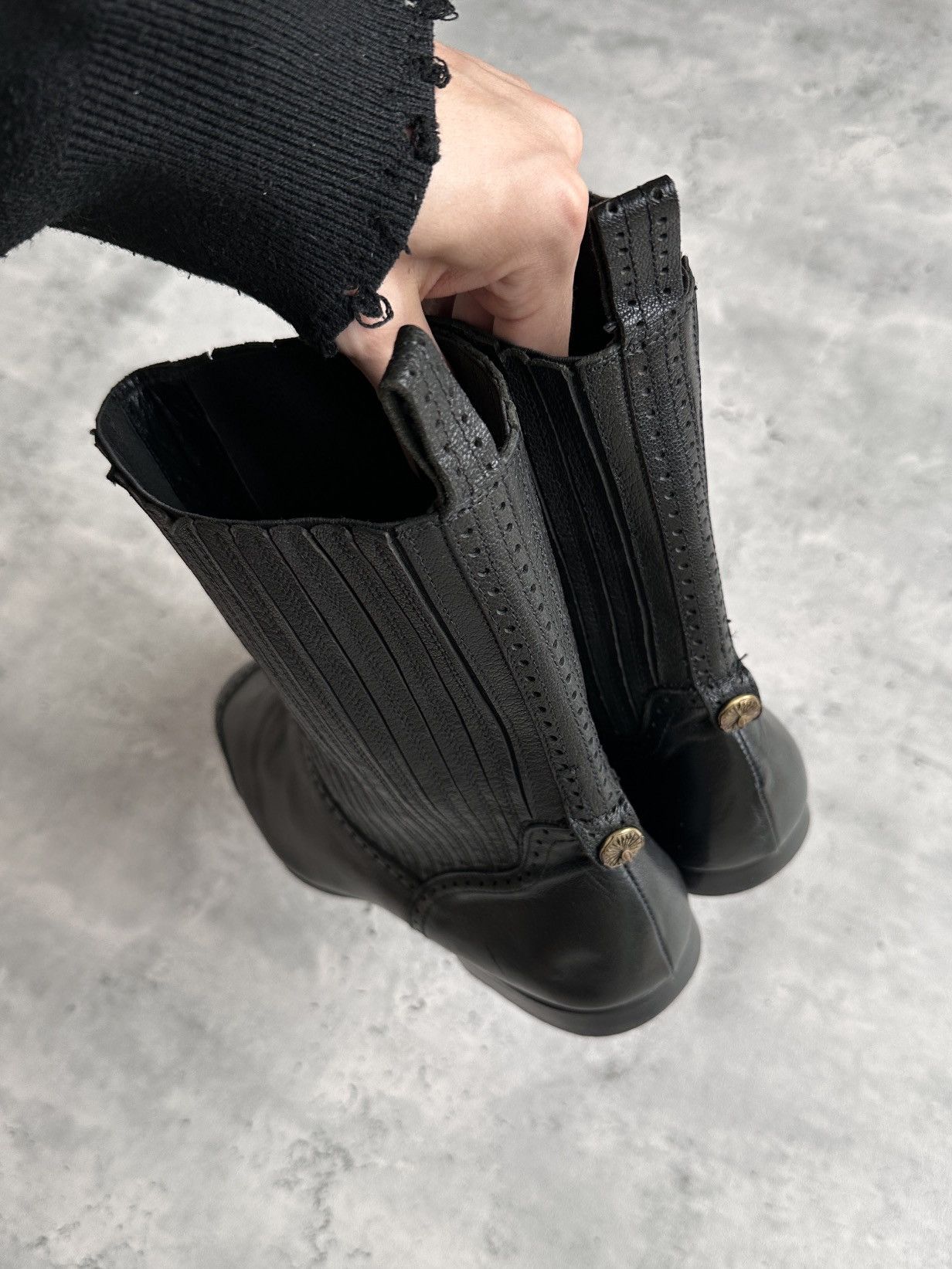 Roberto Cavalli 90s WESTERN COUTURE BOOTS Size US 10 / EU 43 - 2 Thumbnail