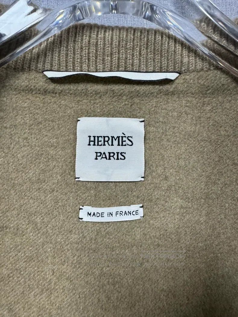 Hermes Hermes Camel Leather Cutaway Big Coat Size XXS / US 00 / IT 34 - 3 Thumbnail