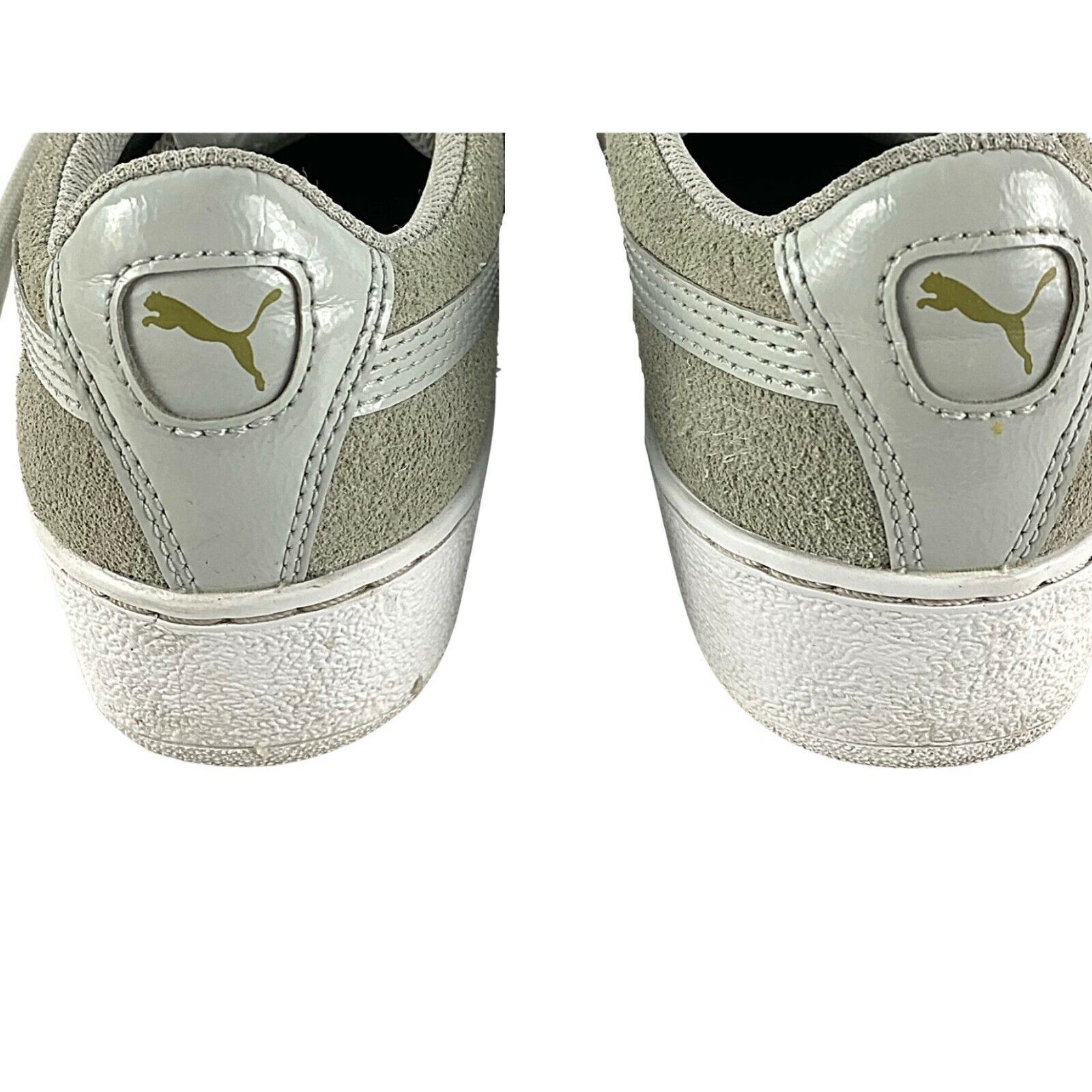 Puma Puma Suede Platform Vikky Sneakers Soft Foam Gray Size 6 Size US 6 / IT 36 - 7 Thumbnail