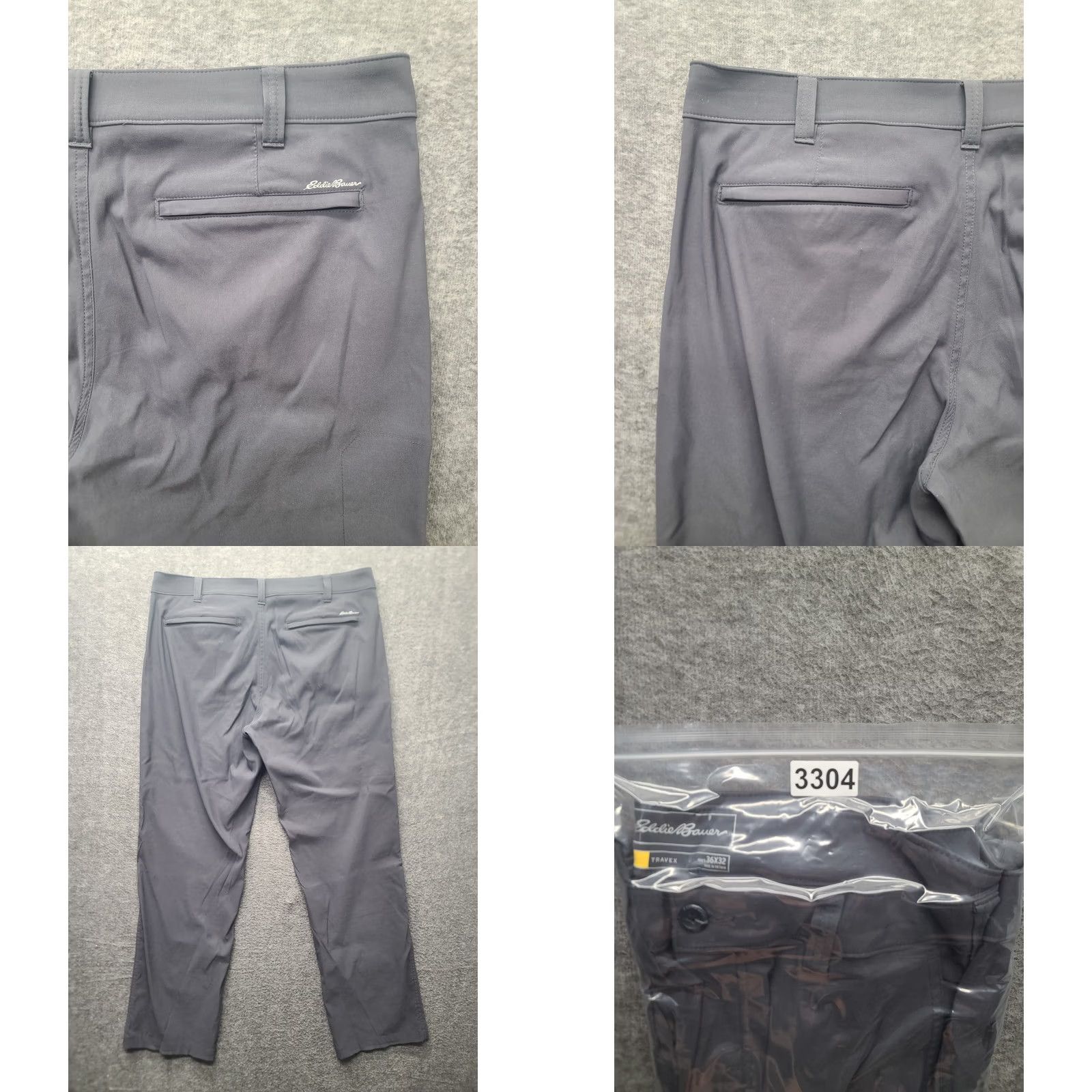 Eddie Bauer Eddie Bauer Travex Pants Men’s 36x32 Classic Fit Horizon Guide Hiking Outdoor Cargo Pockets Navy Gray Travel Workwear Slim Straight Rockos 36in Size US 36 / EU 52 - 9 Thumbnail